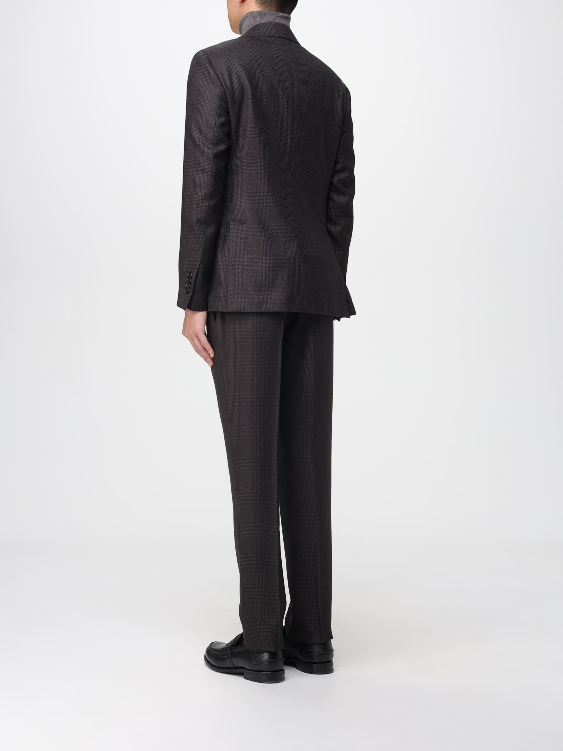 LARDINI SUIT: Suit men Lardini, Brown - Img 3