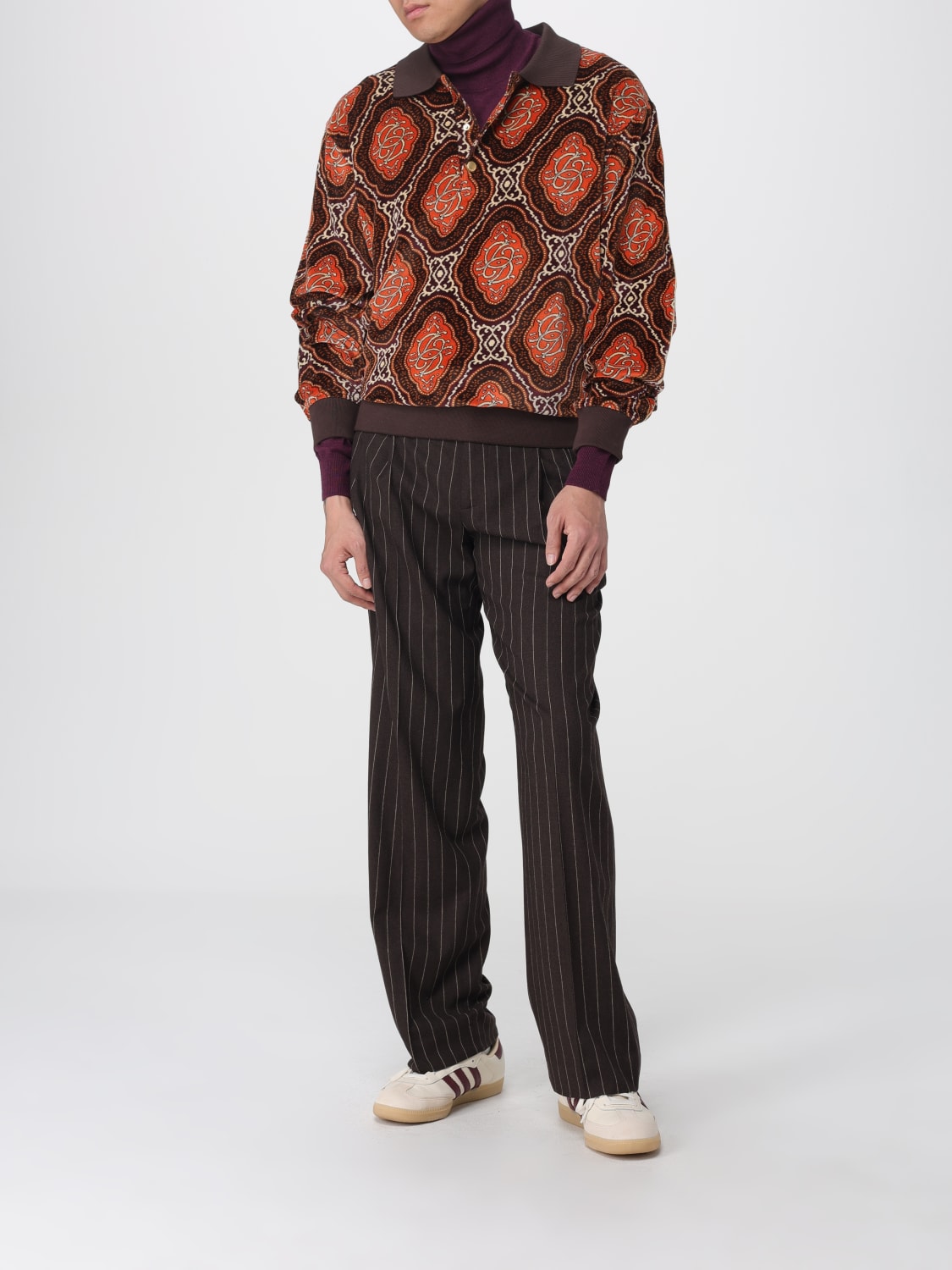 DRÔLE DE MONSIEUR PANTS: Pants men Drôle De Monsieur, Brown - Img 2