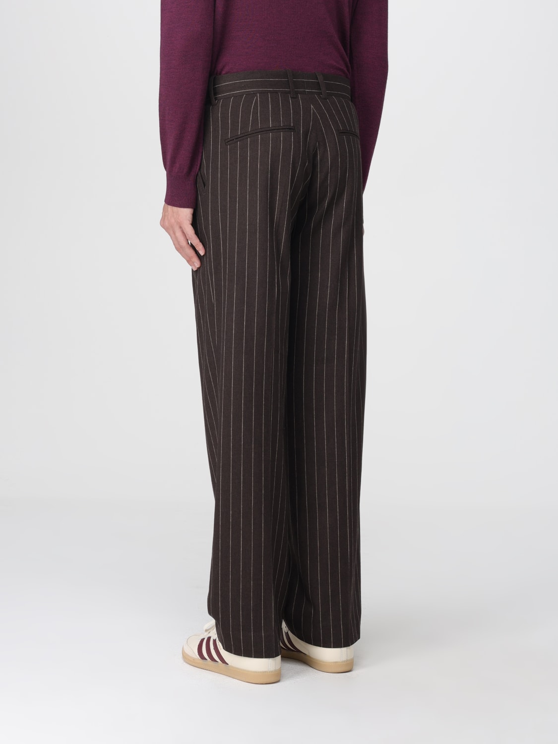 DRÔLE DE MONSIEUR PANTS: Pants men Drôle De Monsieur, Brown - Img 3