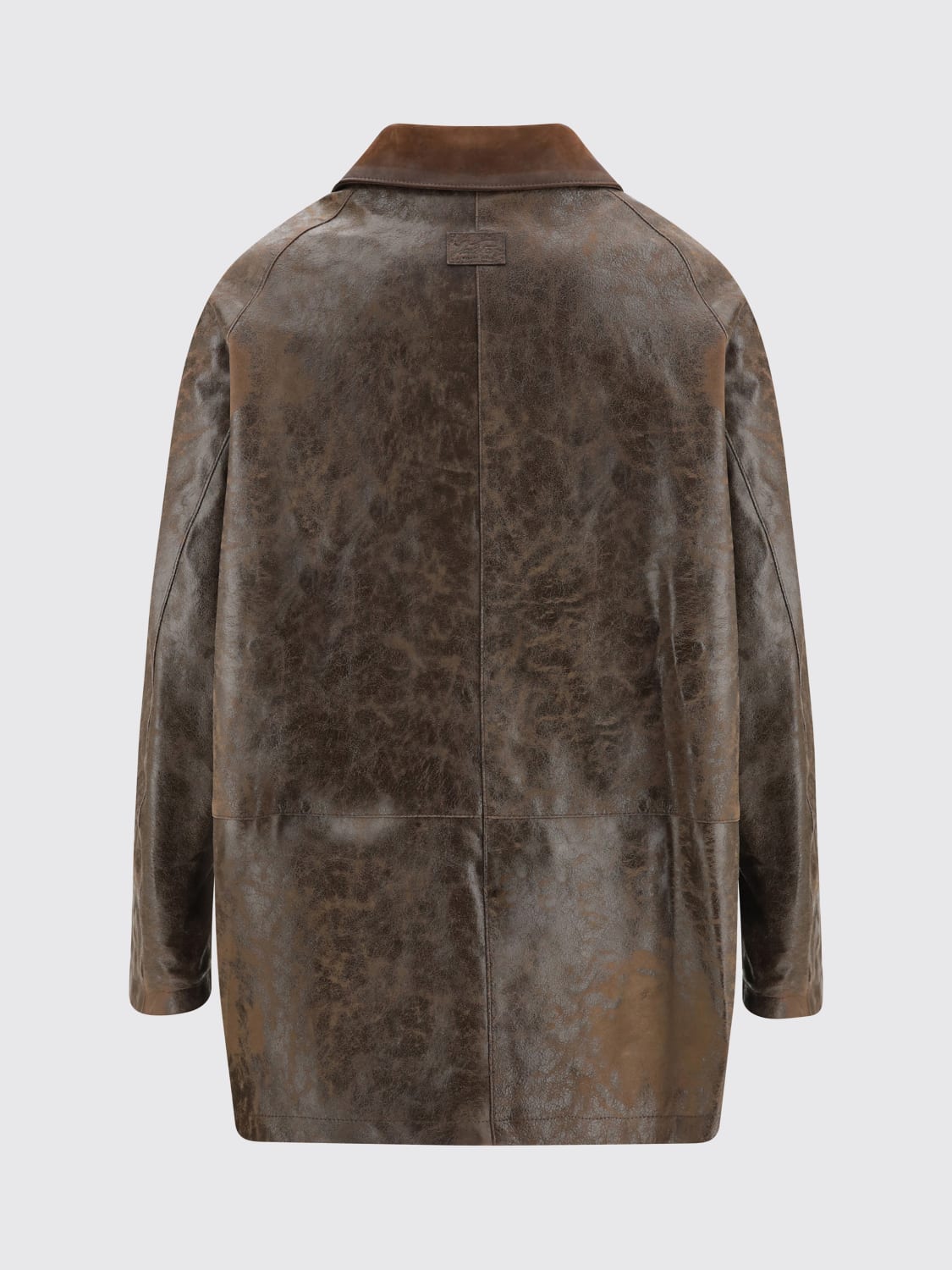 VALSTAR GIACCA: Giacca di pelle Valstar, Marrone - Img 2