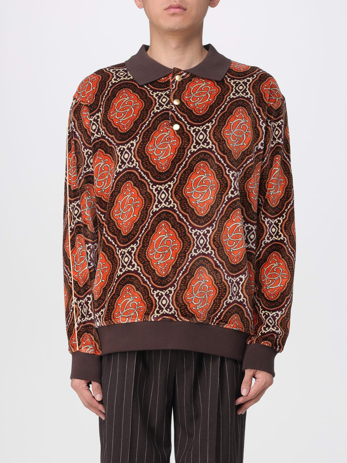 DRÔLE DE MONSIEUR POLO: Polo herren Drôle De Monsieur, Braun - Img 1