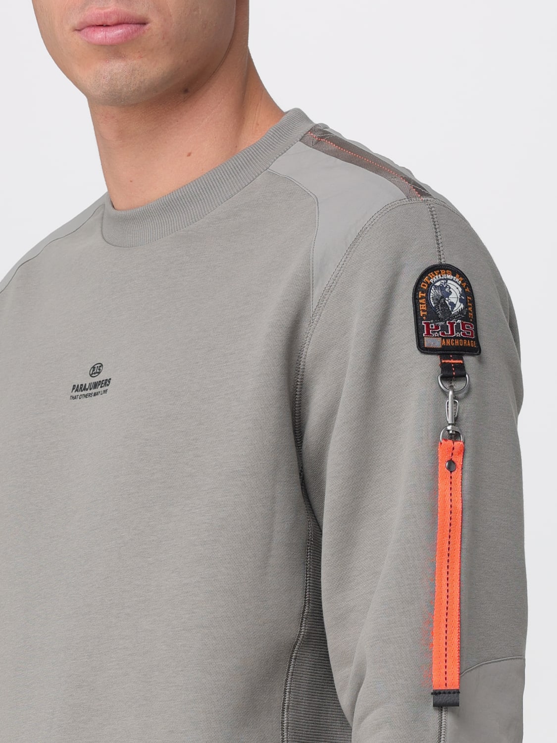 PARAJUMPERS SWEATSHIRT: Sweatshirt men Parajumpers, Grey - Img 3
