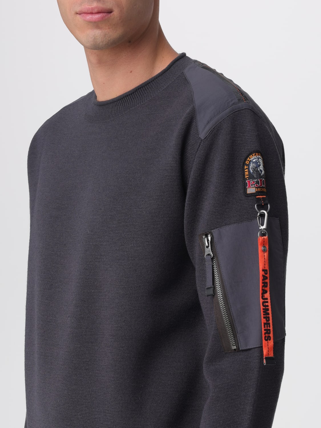 PARAJUMPERS SWEATER: Sweatshirt men Parajumpers, Charcoal - Img 3