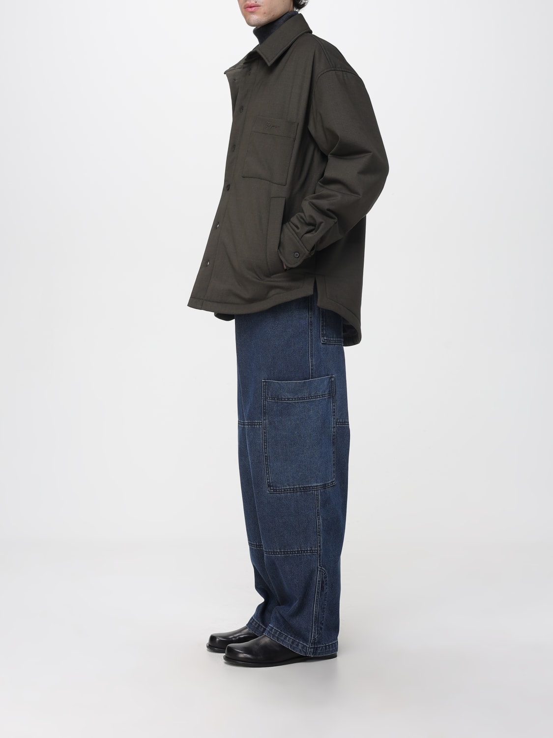 JACQUEMUS HEMD: Sweatshirt herren Jacquemus, Kaki - Img 2