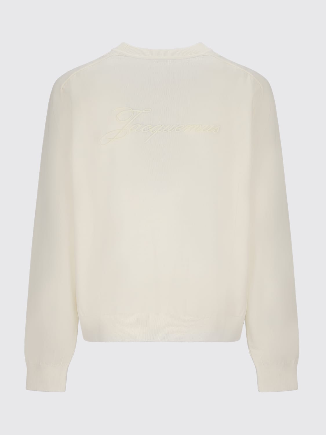 JACQUEMUS SWEATER: Sweatshirt men Jacquemus, White - Img 2