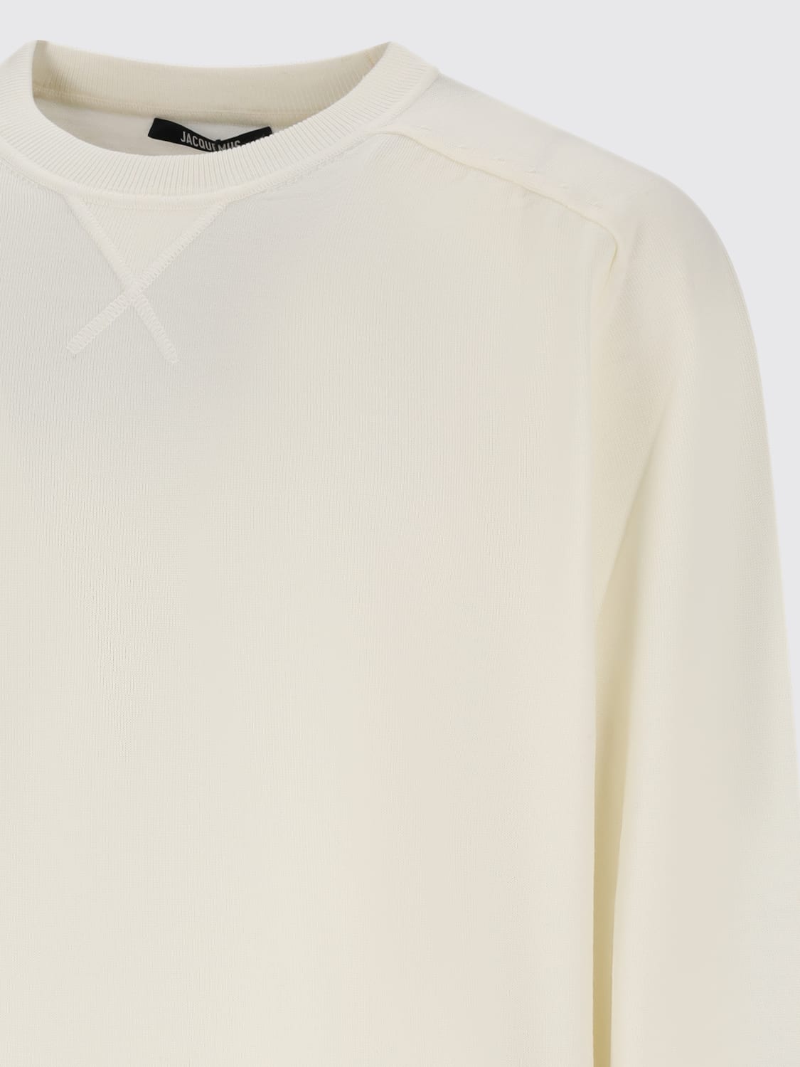 JACQUEMUS SWEATER: Sweatshirt men Jacquemus, White - Img 3