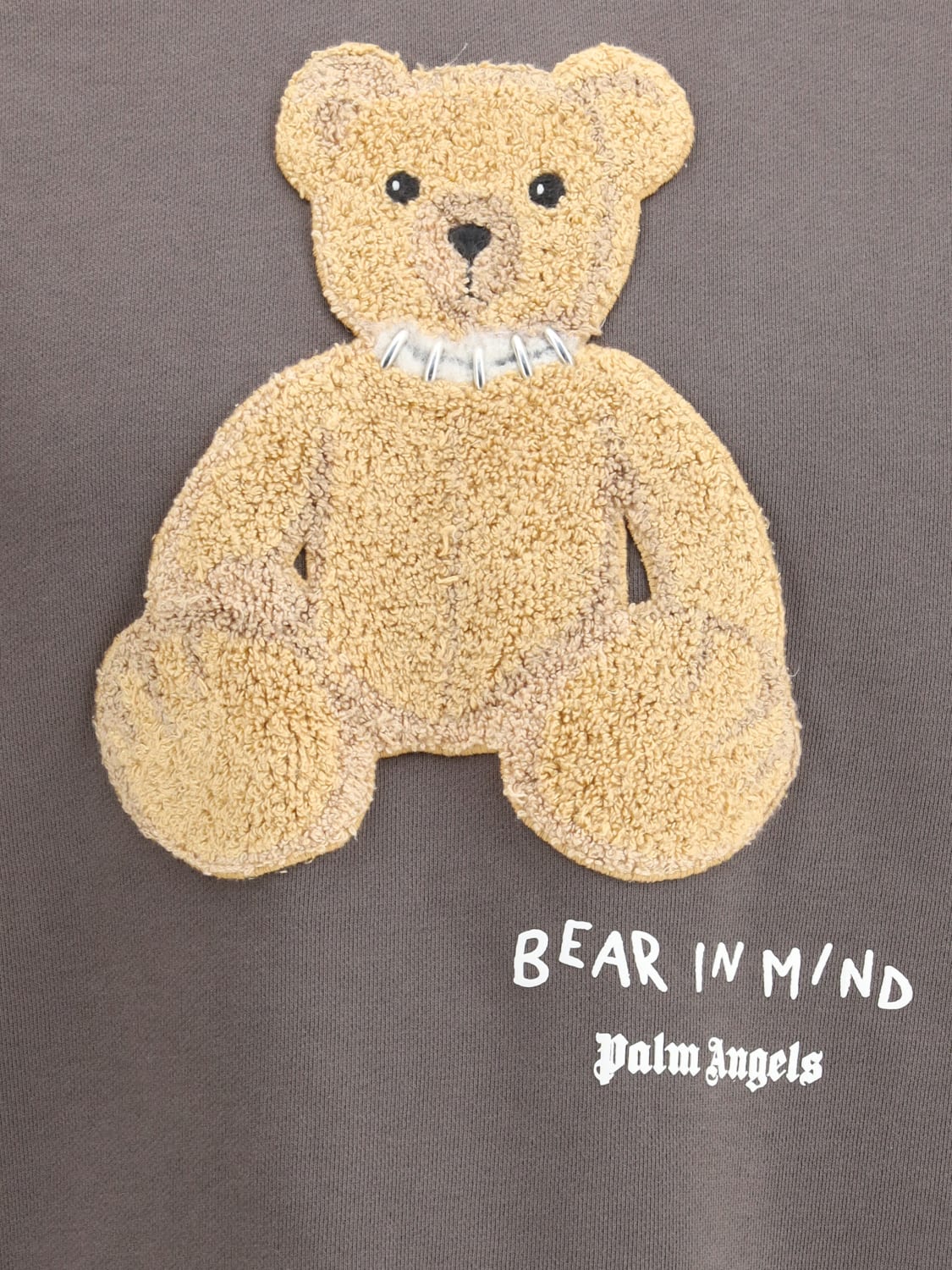 PALM ANGELS 스웨트셔츠: 스웨트셔츠 남성 Palm Angels, 도브 그레이 - Img 3