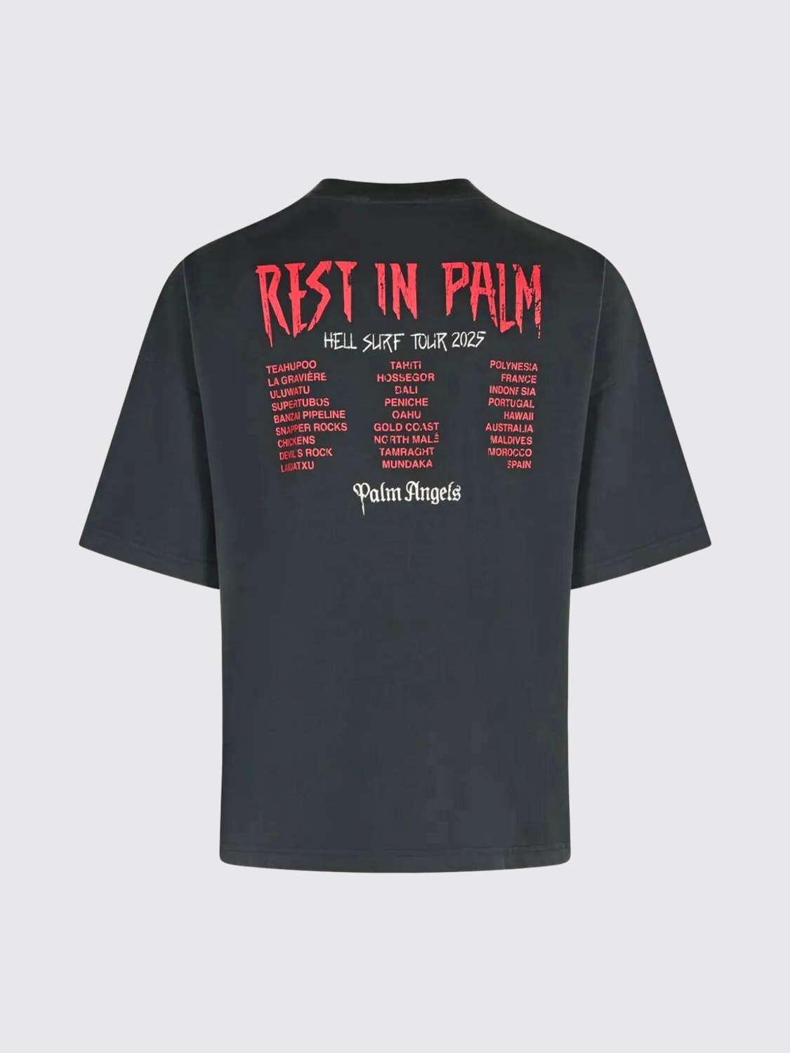 PALM ANGELS T-SHIRT: T-shirt men Palm Angels, Black - Img 2