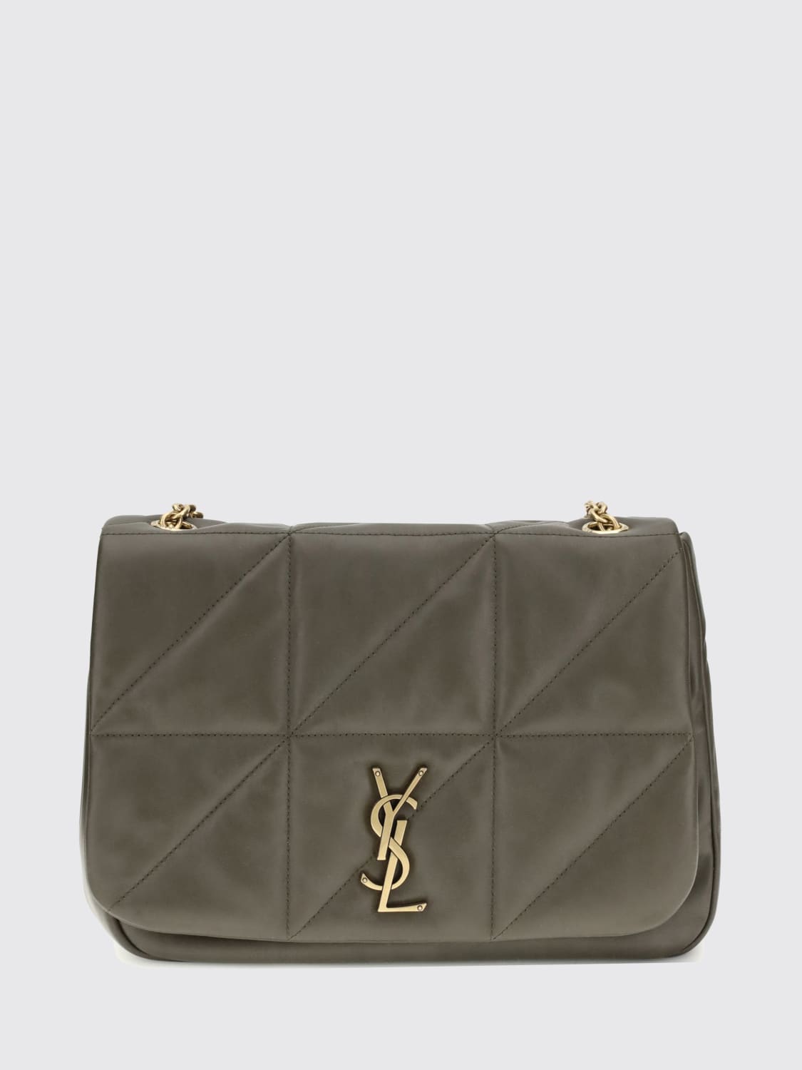 SAINT LAURENT SAC PORTÉ ÉPAULE: Sac porté épaule femme Saint Laurent, Vert - Img 1