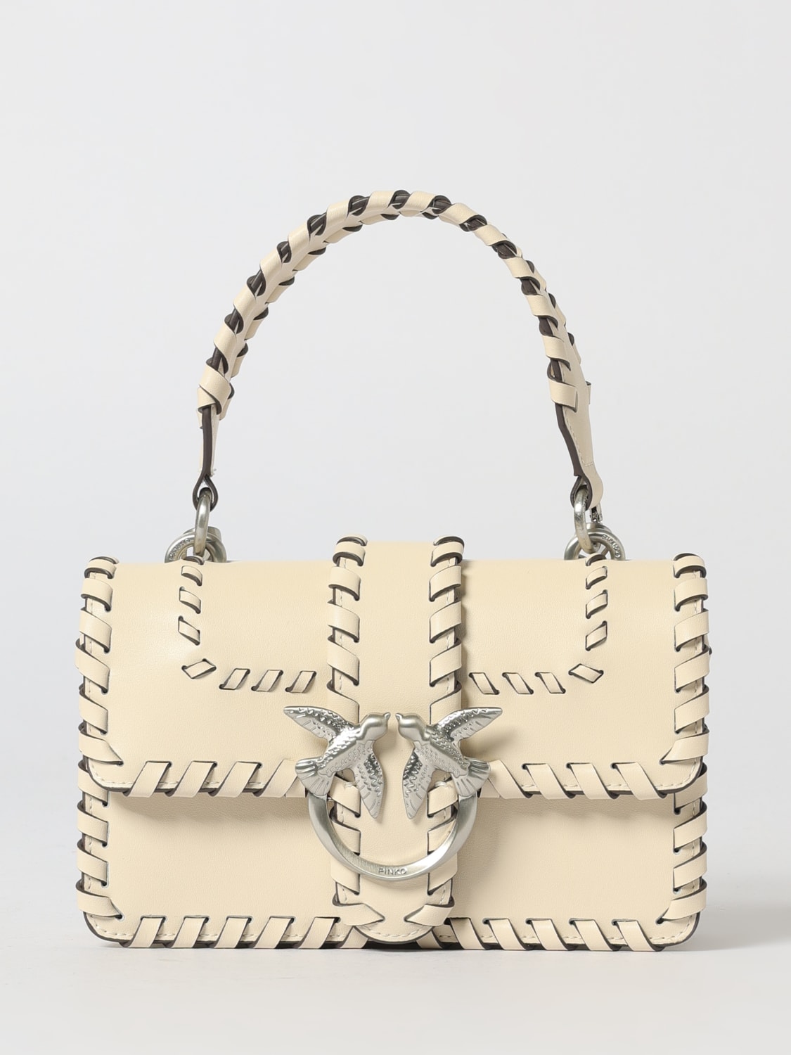 PINKO HANDBAG: Shoulder bag woman Pinko, White - Img 1