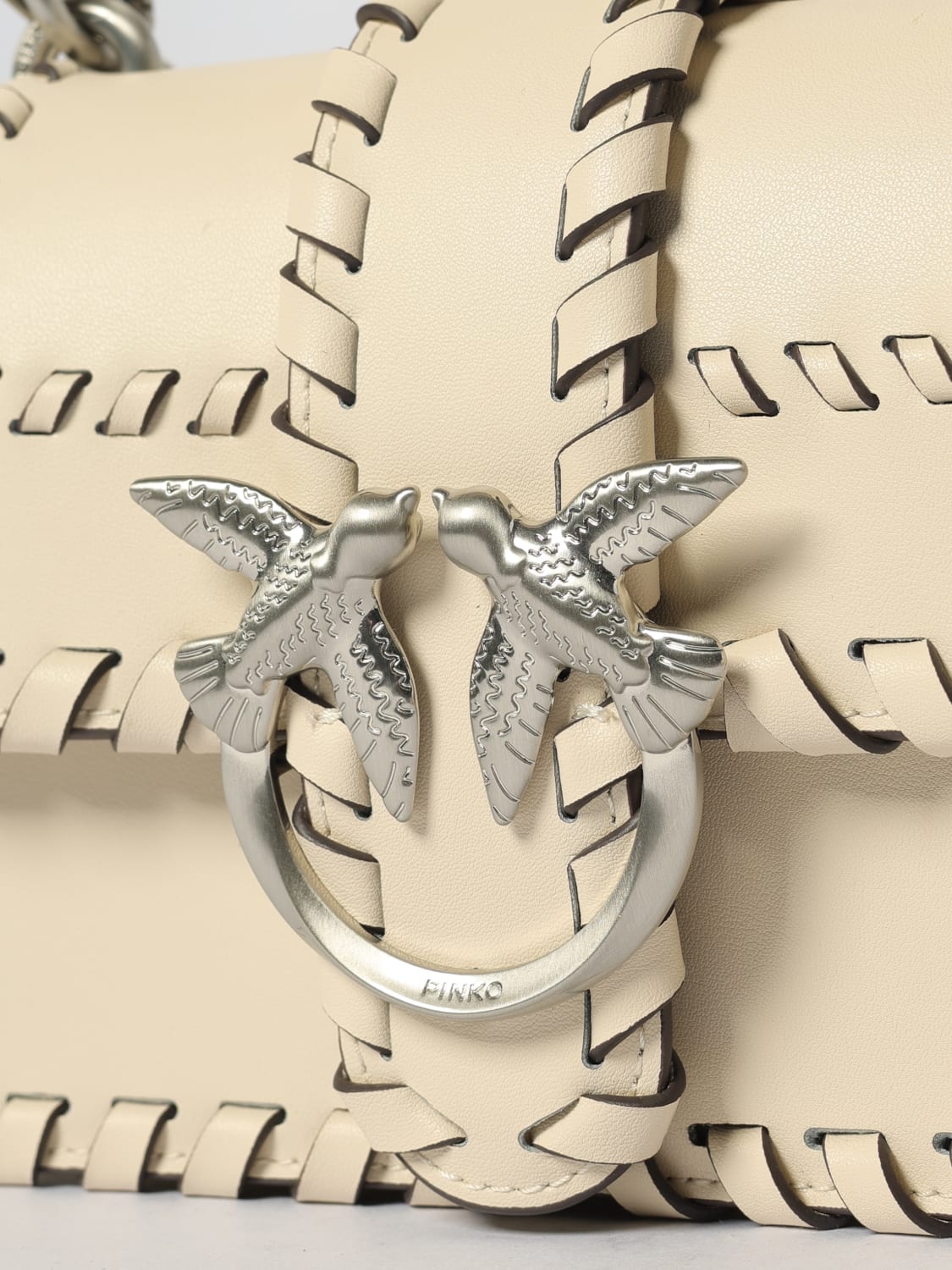 PINKO HANDBAG: Shoulder bag woman Pinko, White - Img 3