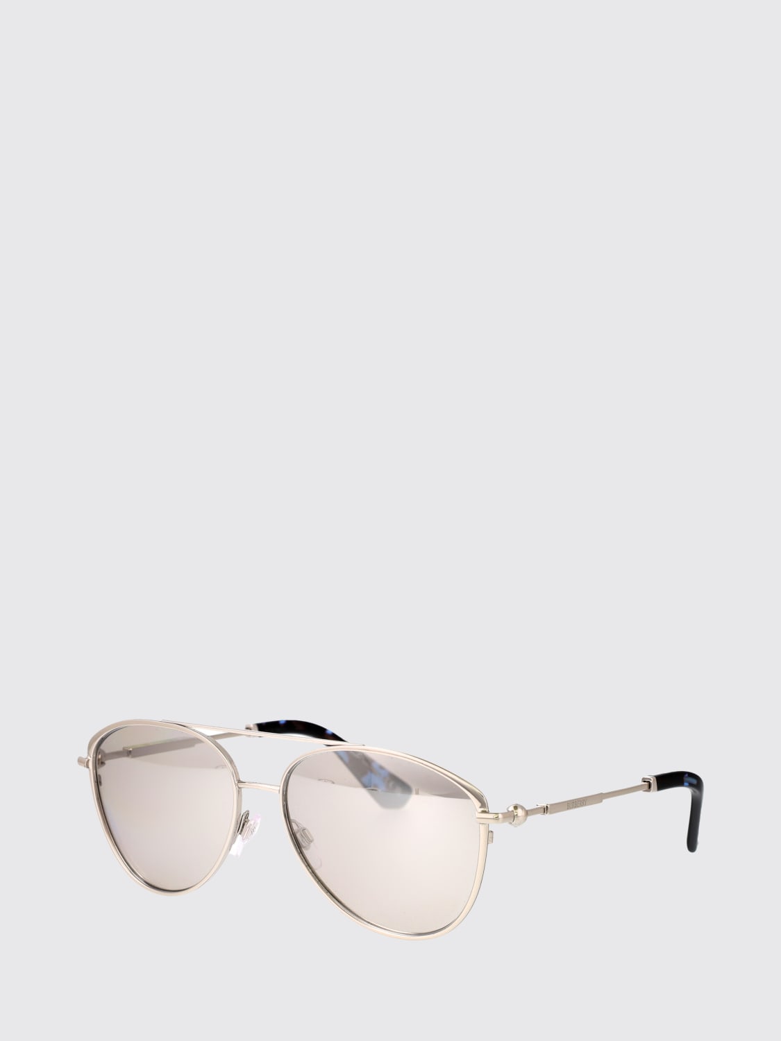 BURBERRY SUNGLASSES: Sunglasses men Burberry, Silver - Img 1