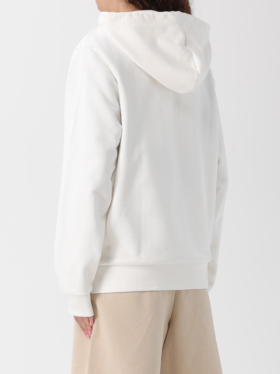 LACOSTE SWEATSHIRT: Sweater woman Lacoste, White - Img 2
