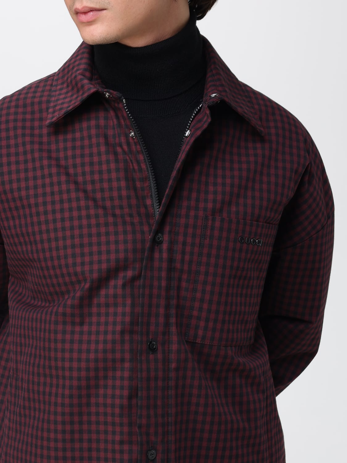 GUCCI JACKET: Jacket men Gucci, Violet - Img 5