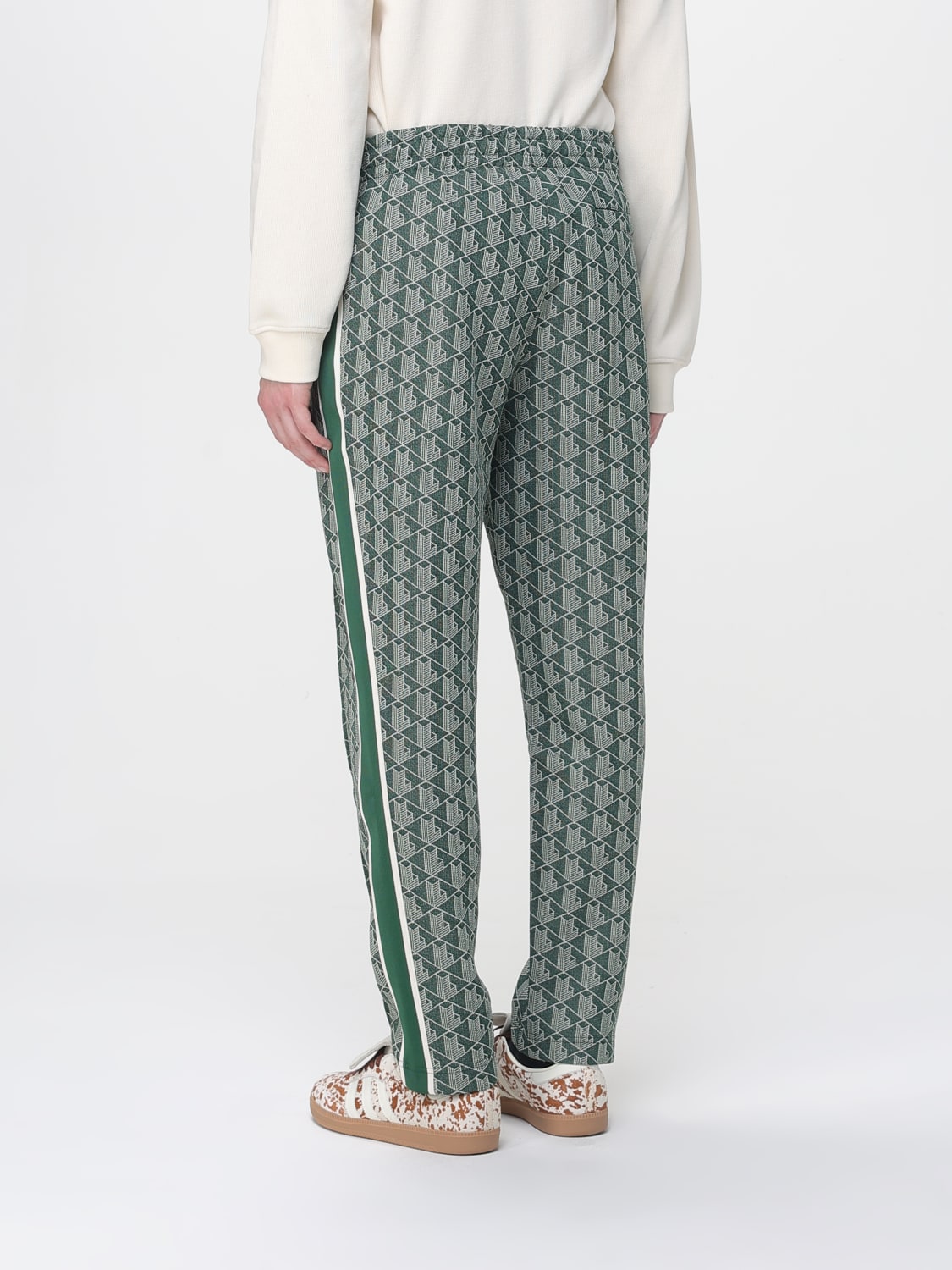 LACOSTE PANTS: Pants men Lacoste, Green - Img 3