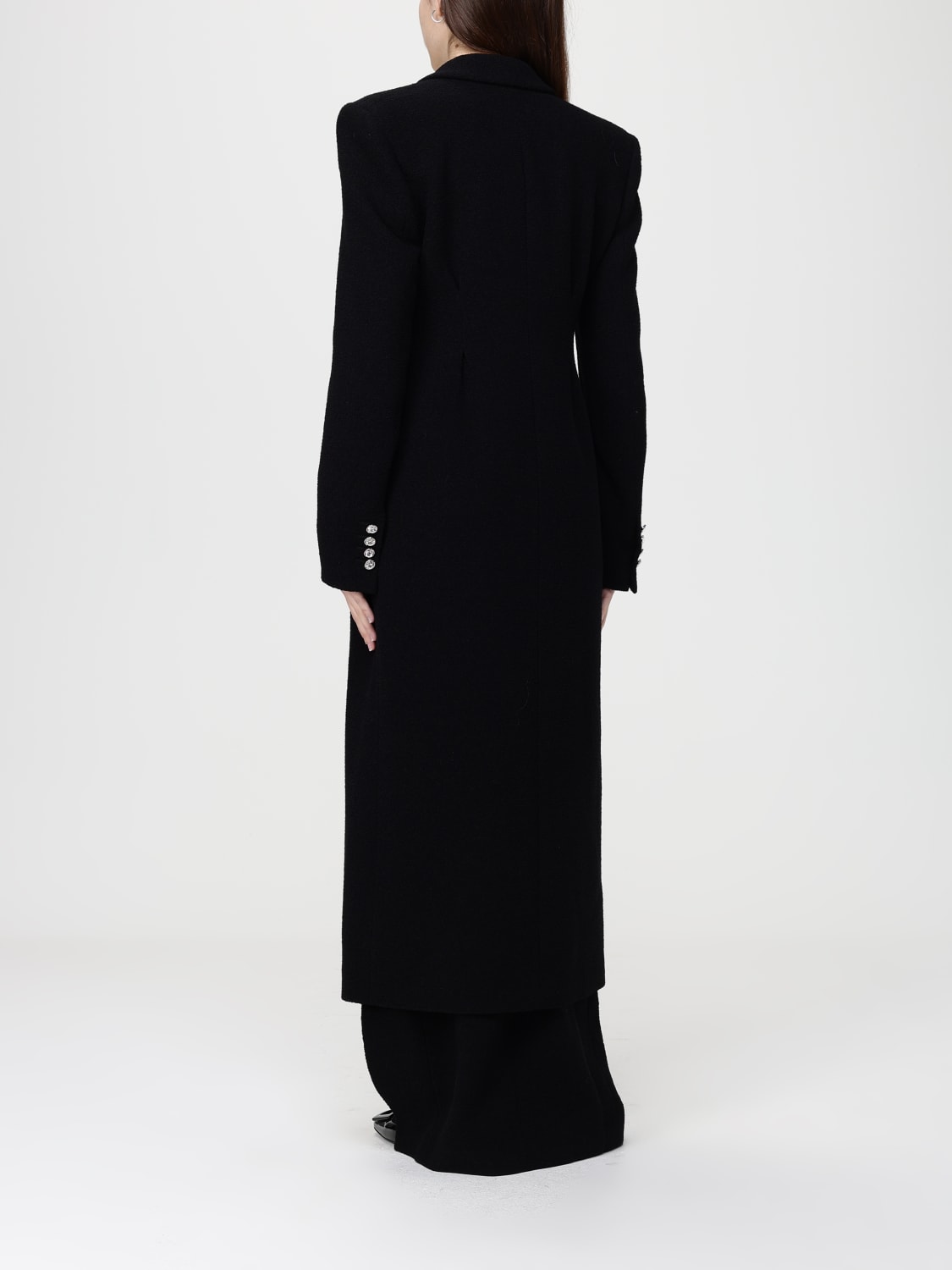 ALESSANDRA RICH ABRIGO: Abrigo mujer Alessandra Rich, Negro - Img 3