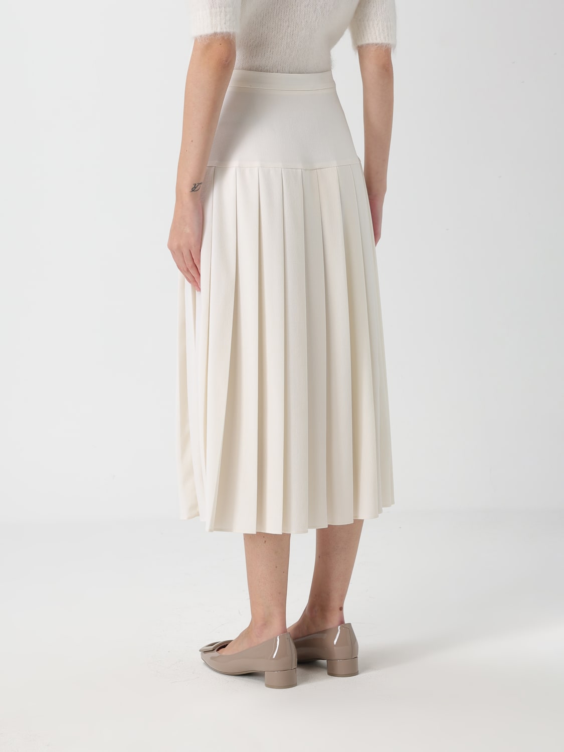 ALESSANDRA RICH ROCK: Rock damen Alessandra Rich, Weiß - Img 3