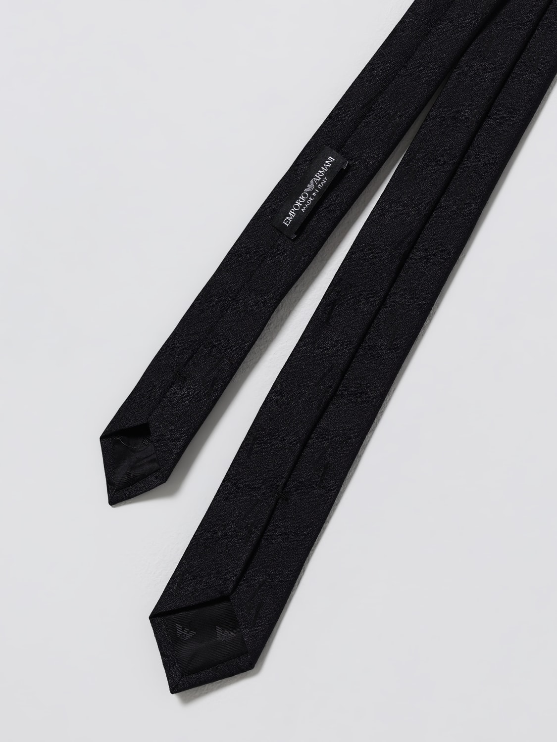 EMPORIO ARMANI CORBATA: Corbata hombre Emporio Armani, Negro - Img 2