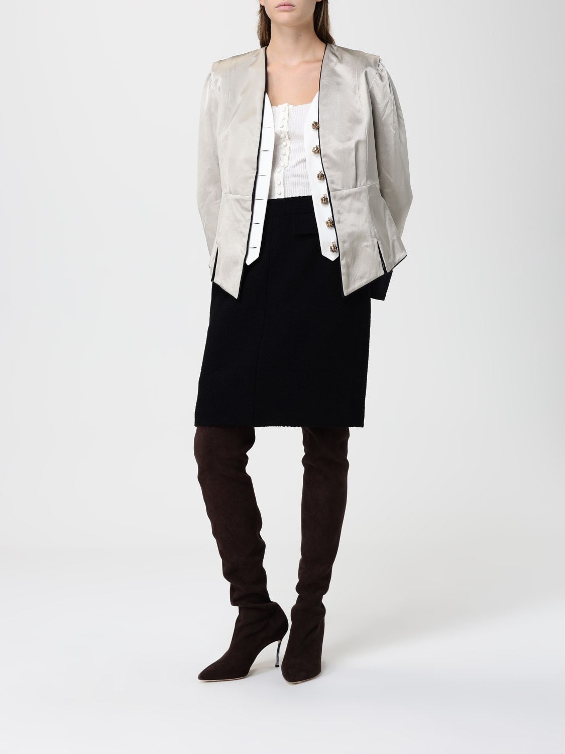 CHLOÉ JACKET: Jacket woman ChloÉ, Mastic - Img 2