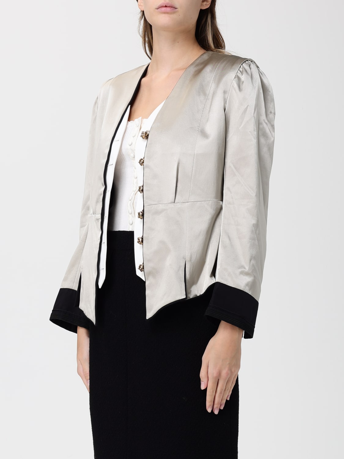 CHLOÉ JACKET: Jacket woman ChloÉ, Mastic - Img 4