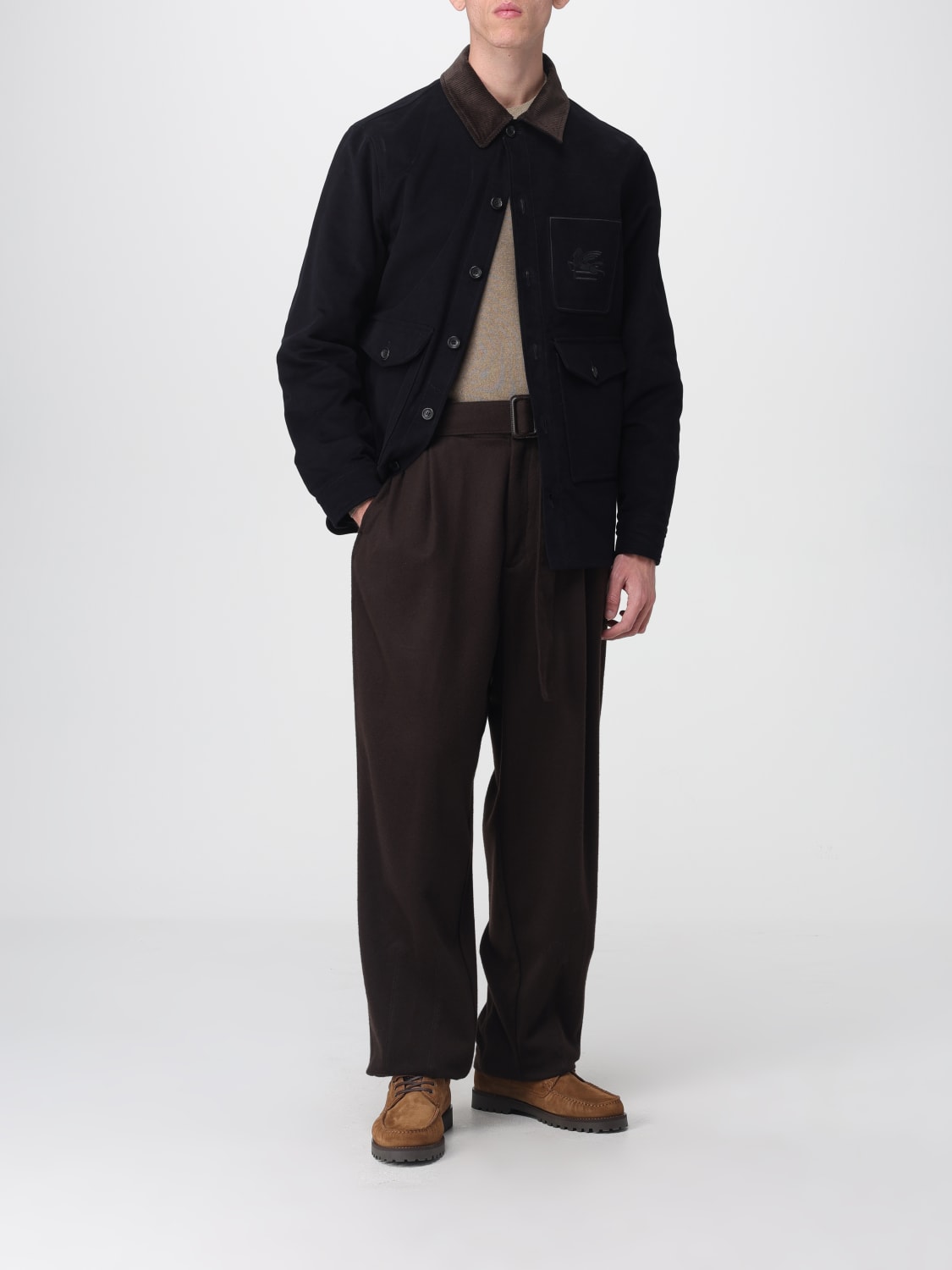 ETRO SWEATER: Sweater men Etro, Beige - Img 2