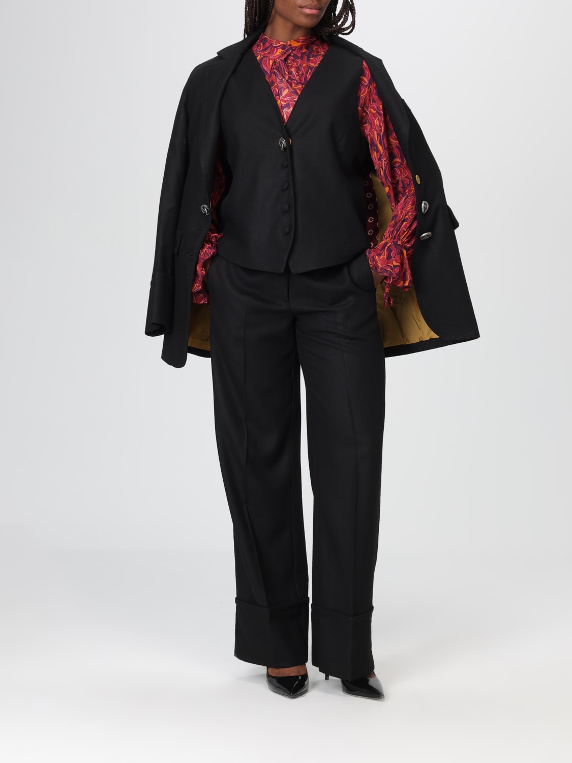 MALIPARMI JACKE: Jacke damen Maliparmi, Schwarz - Img 2