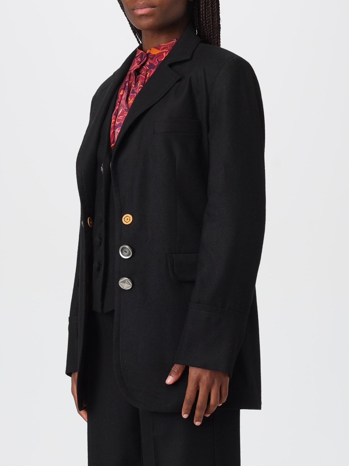 MALIPARMI JACKE: Jacke damen Maliparmi, Schwarz - Img 4