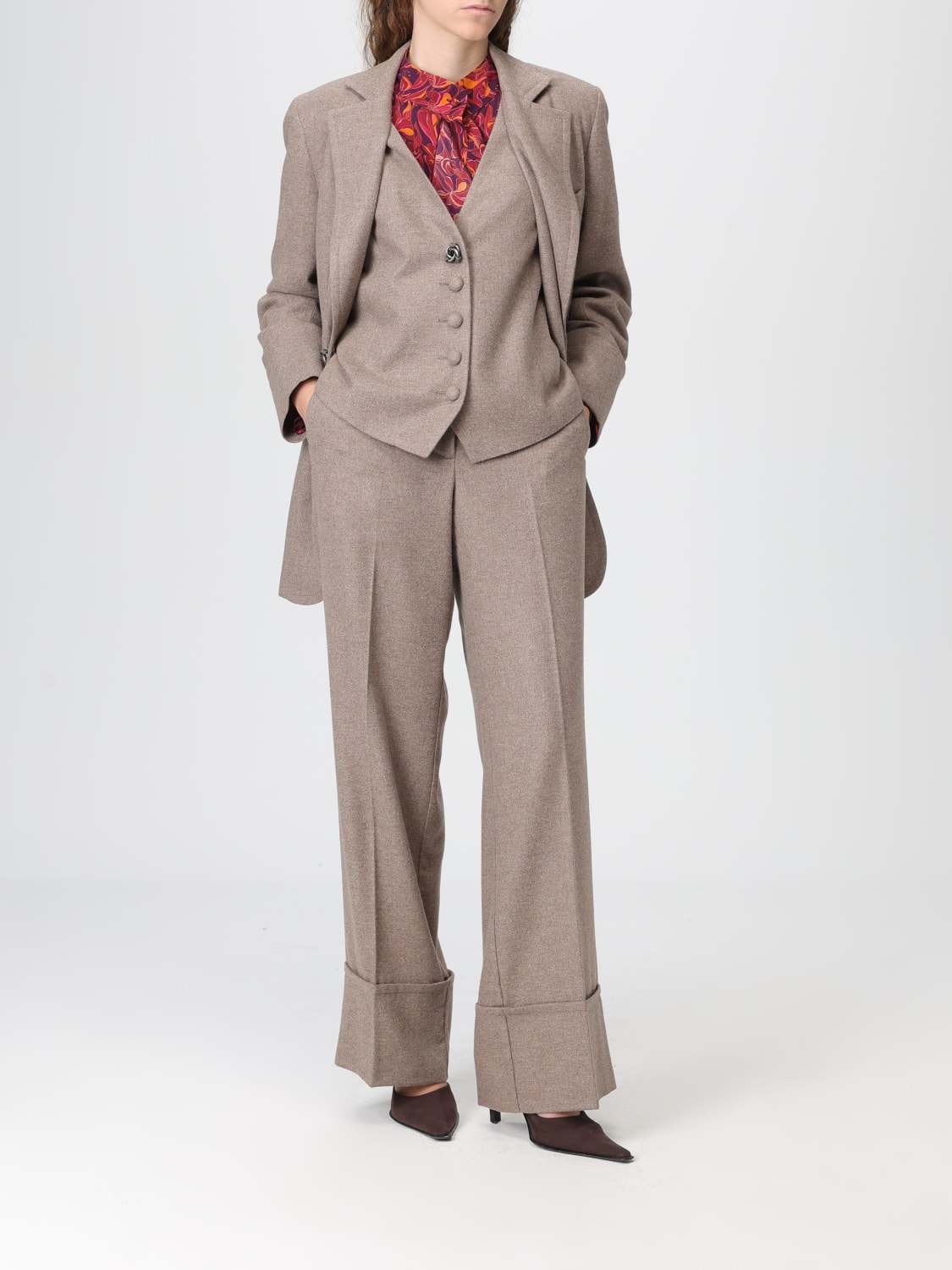 MALIPARMI JACKET: Jacket woman Maliparmi, Dove Grey - Img 2