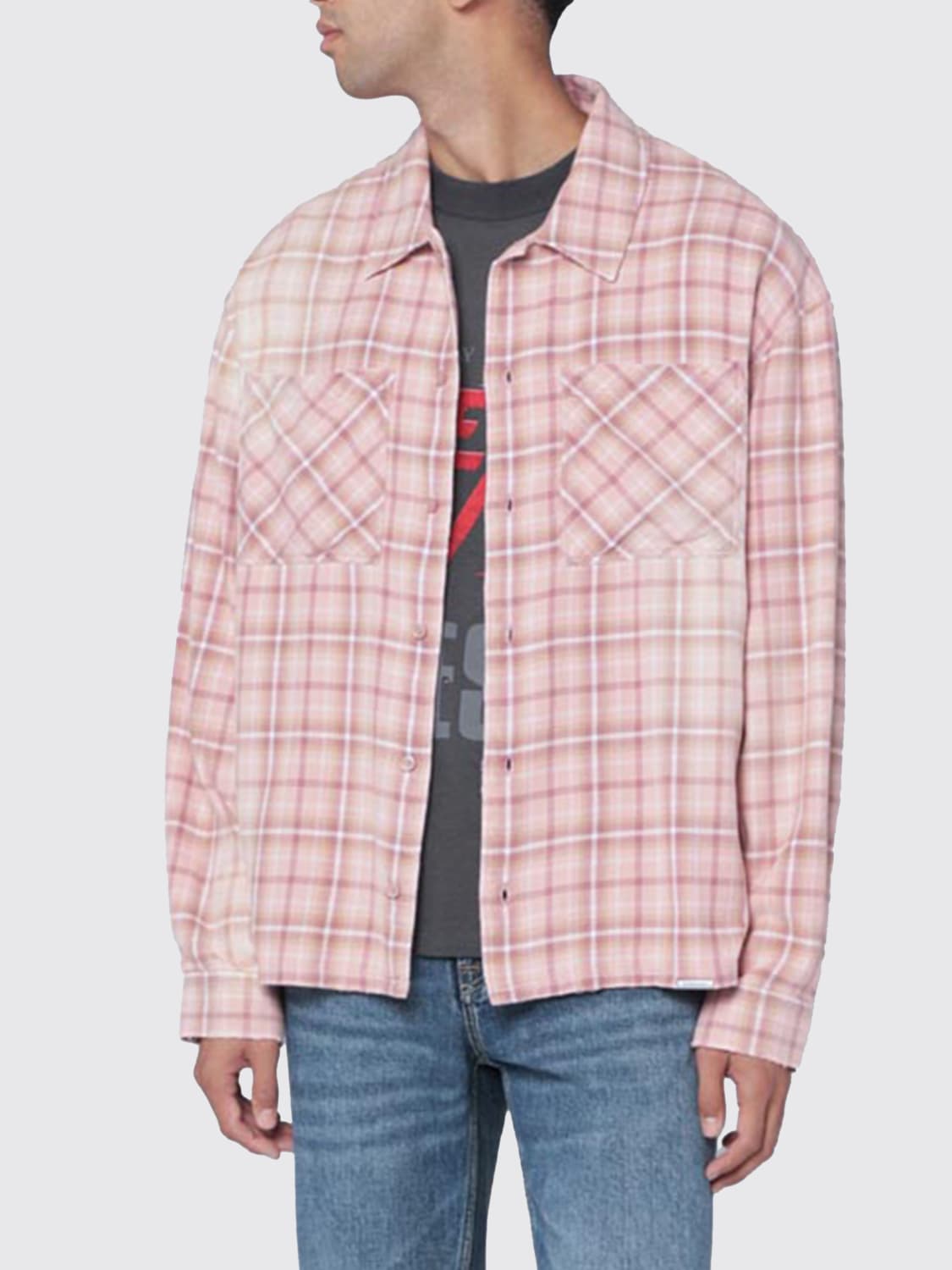 REPRESENT HEMD: Hemd herren Represent, Pink - Img 1