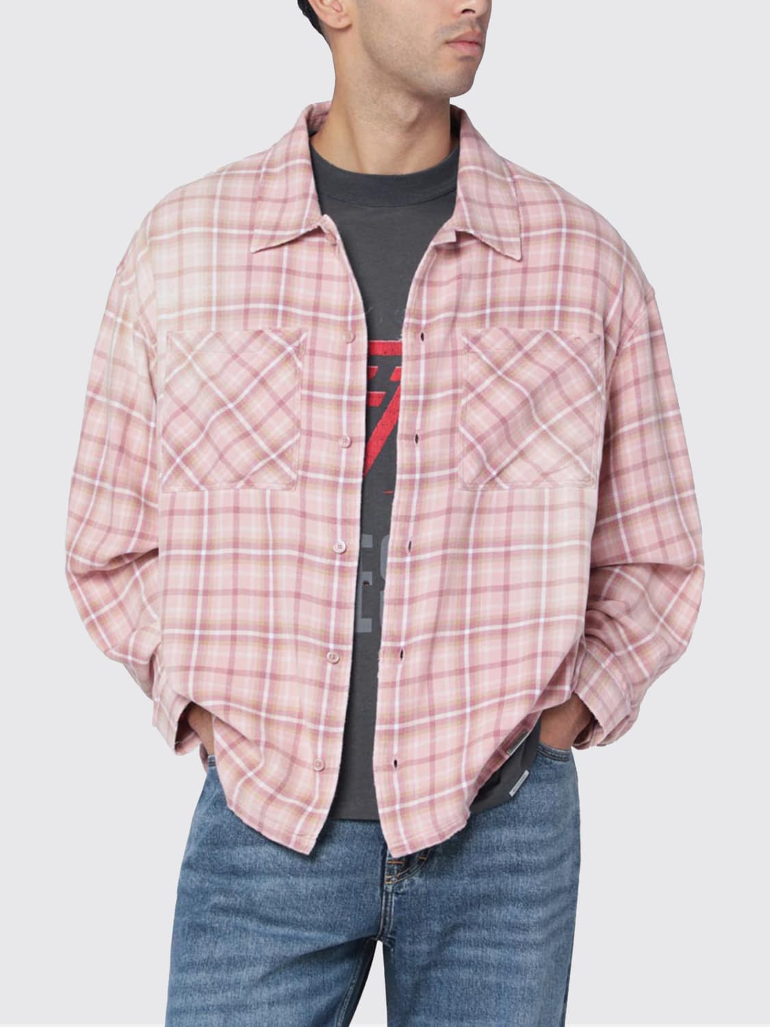 REPRESENT HEMD: Hemd herren Represent, Pink - Img 3