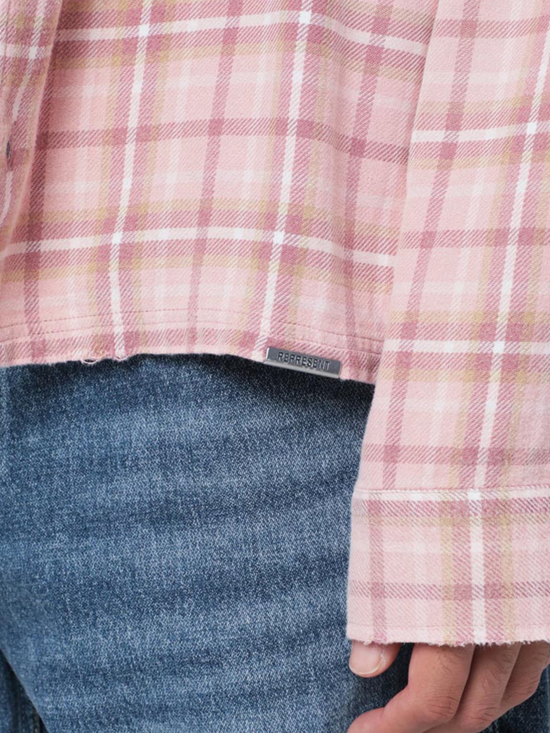 REPRESENT HEMD: Hemd herren Represent, Pink - Img 4