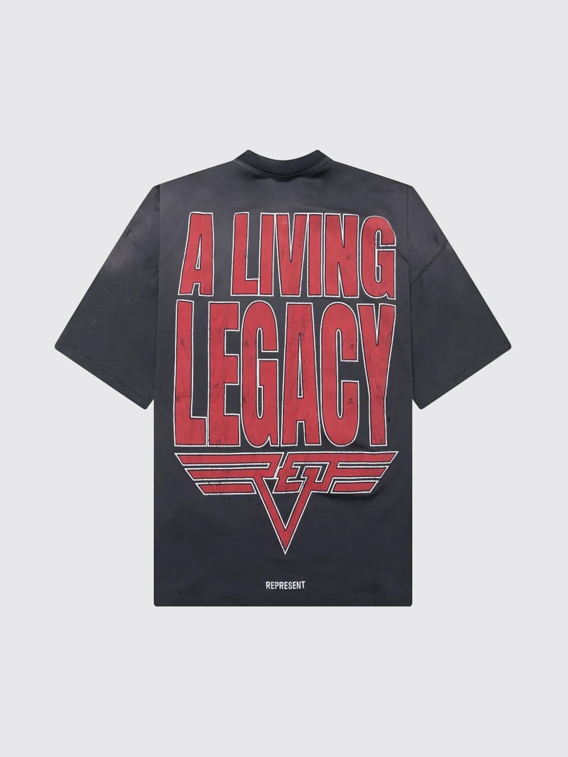 REPRESENT CAMISETA: Polo hombre Represent, Gris - Img 2