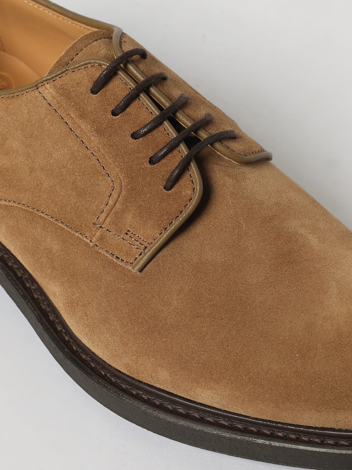 CHURCH'S SCARPE STRINGATE: Derby Church's in camoscio , Marrone - Img 4