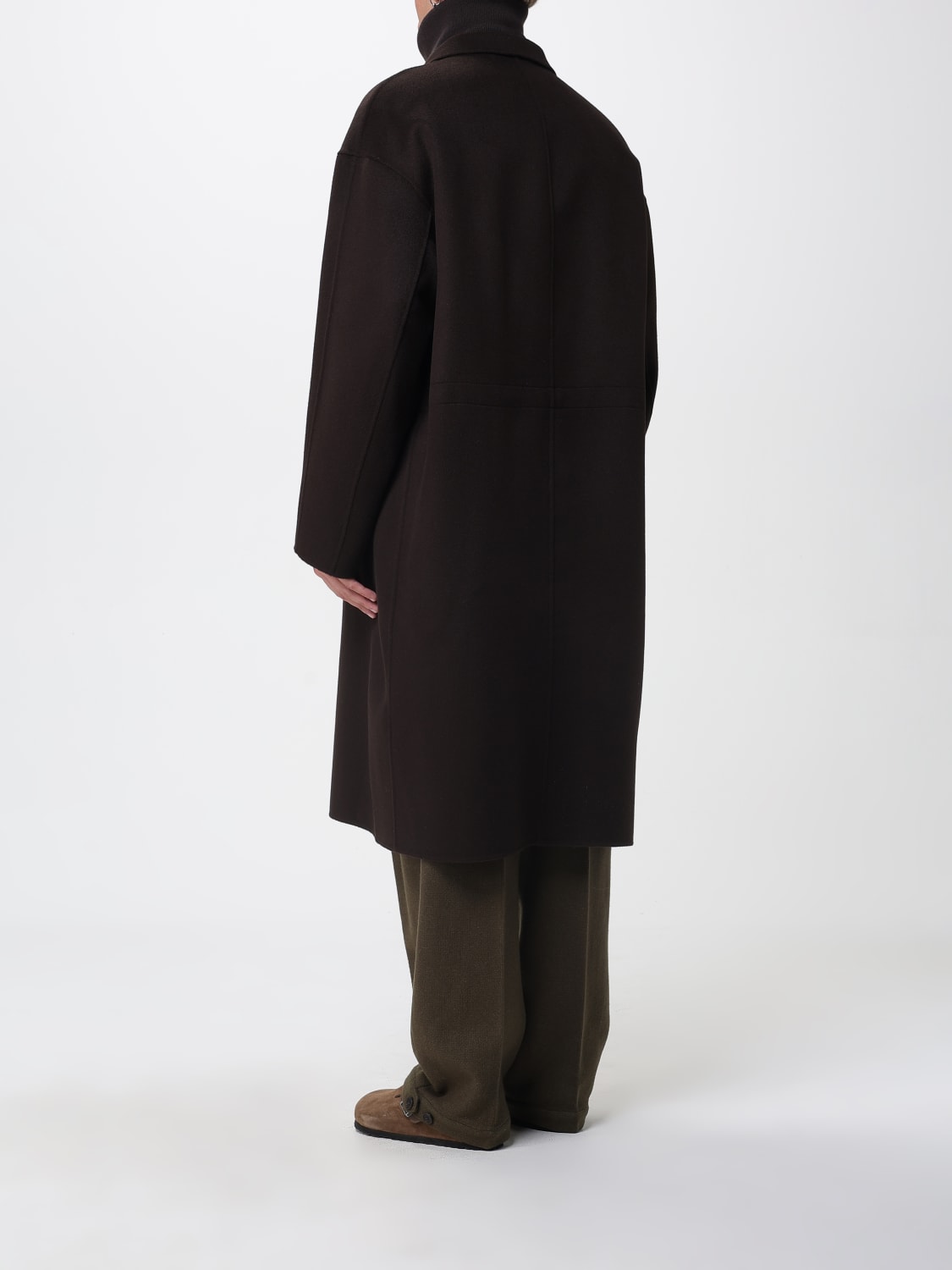 EMPORIO ARMANI COAT: Jacket men Emporio Armani, Brown - Img 3