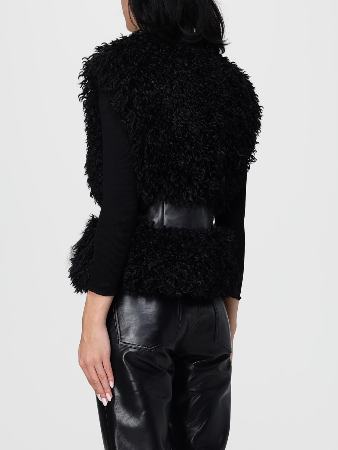 APPARIS FOURRURE: Veste femme Apparis, Noir - Img 2