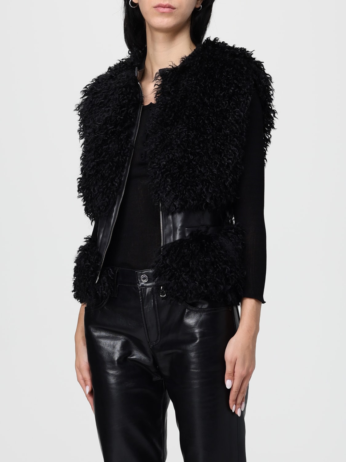 APPARIS FOURRURE: Veste femme Apparis, Noir - Img 3