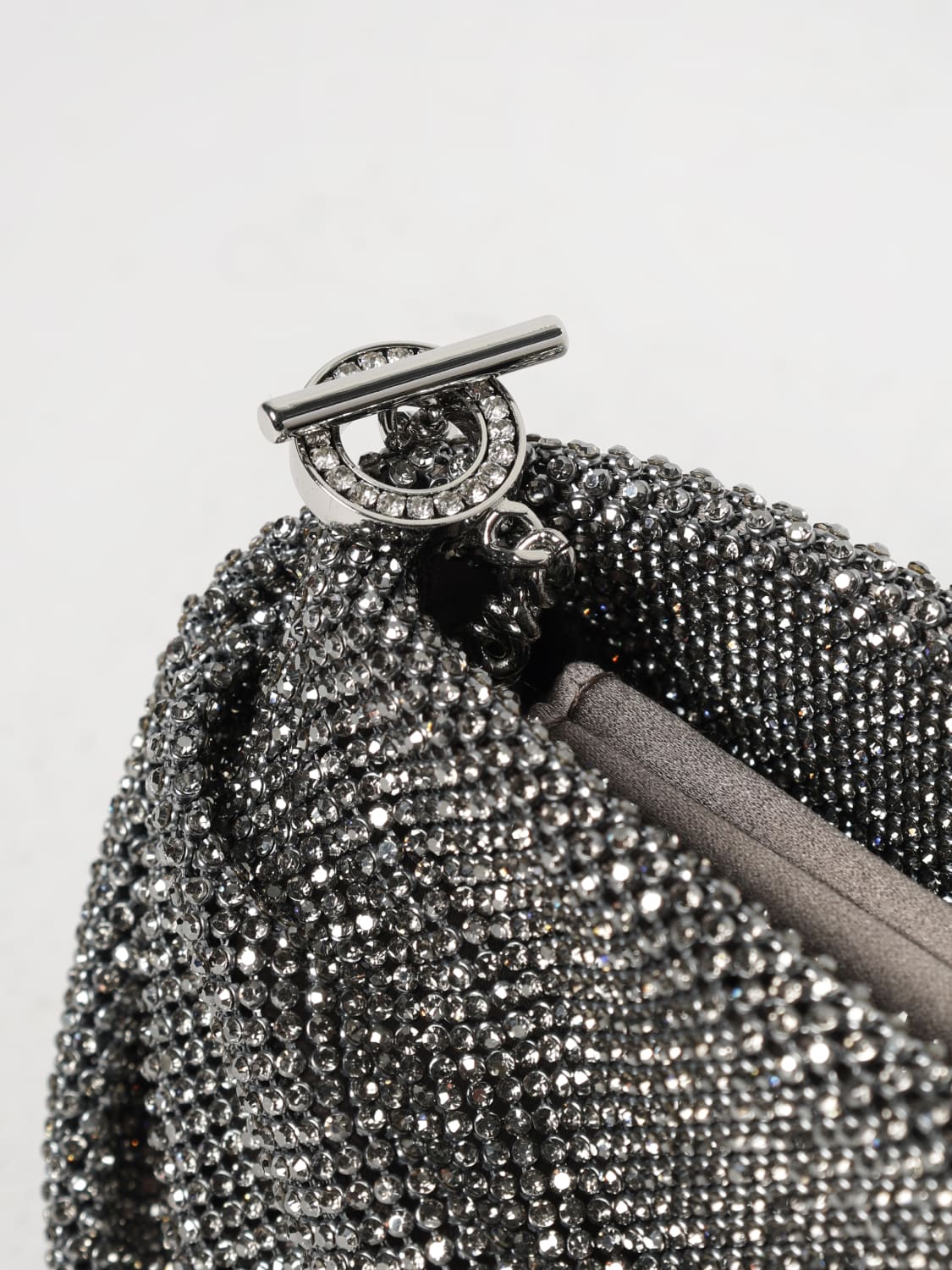 BENEDETTA BRUZZICHES CLUTCH: Clutch damen Benedetta Bruzziches, Silber - Img 4