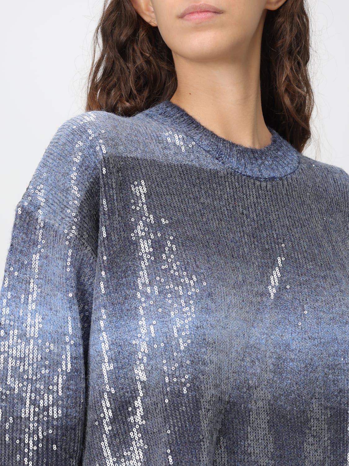 LIU JO PULLOVER: Pullover damen Liu Jo, Blau - Img 3