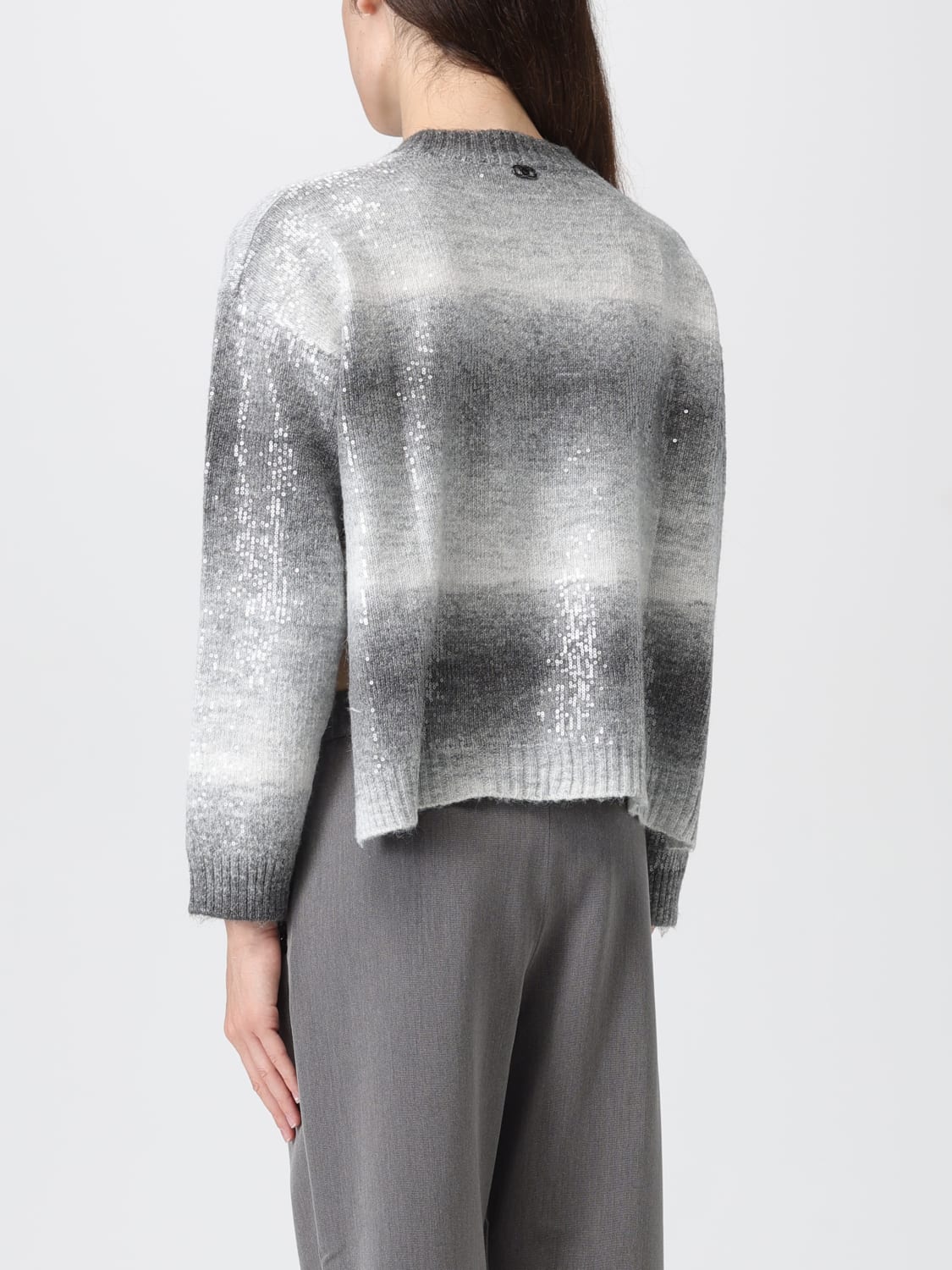 LIU JO PULLOVER: Pullover damen Liu Jo, Grau - Img 2