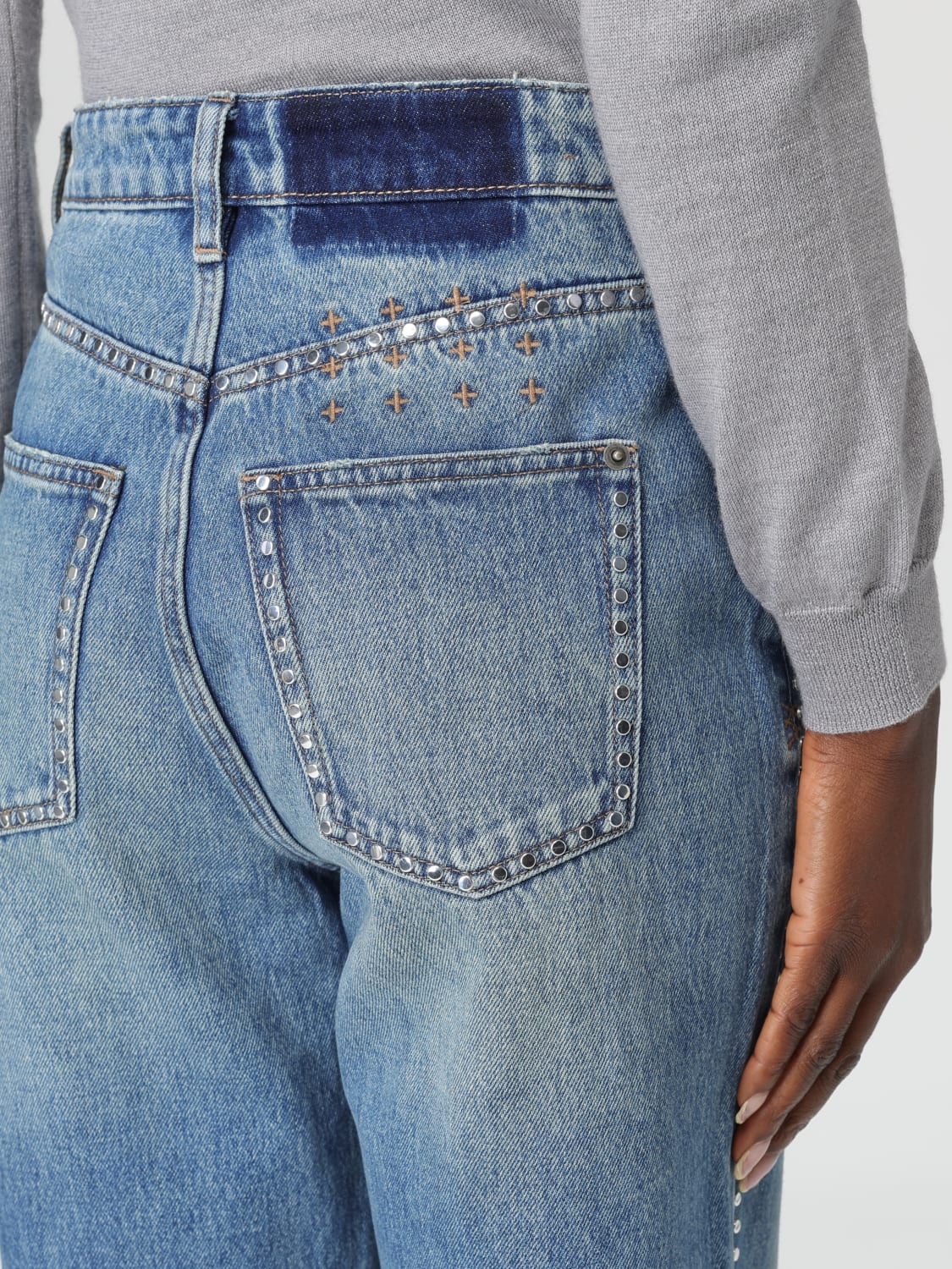 KSUBI VAQUEROS: Vaqueros mujer Ksubi, Denim - Img 3