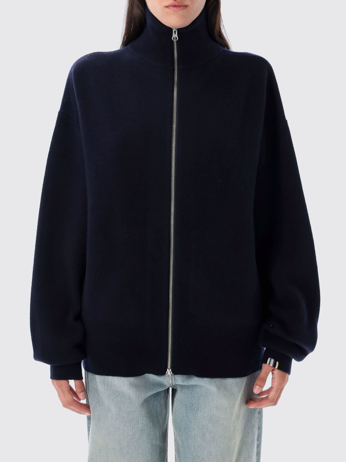 EXTREME CASHMERE PULLOVER: Pullover herren Extreme Cashmere, Blau - Img 1