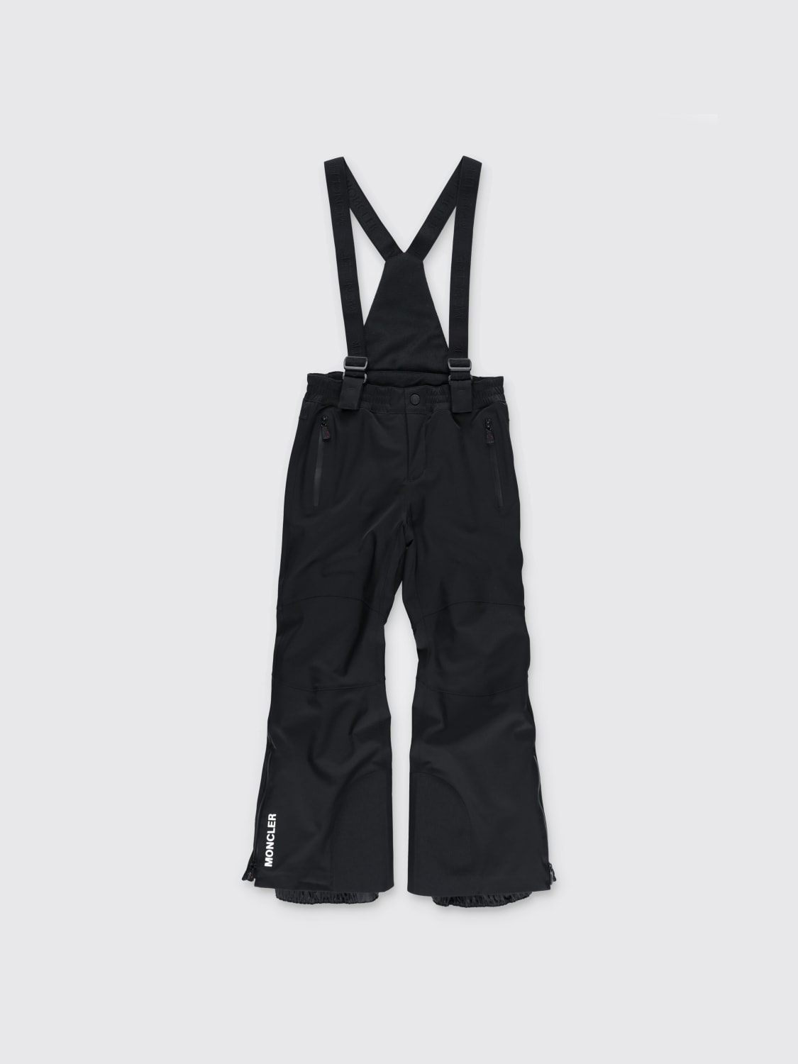 MONCLER TRAININGSANZUG: Hose kinder Moncler, Schwarz - Img 1