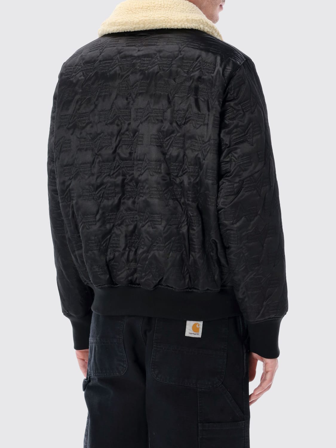 ALPHA INDUSTRIES JACKET: Jacket men Alpha Industries, Black - Img 4