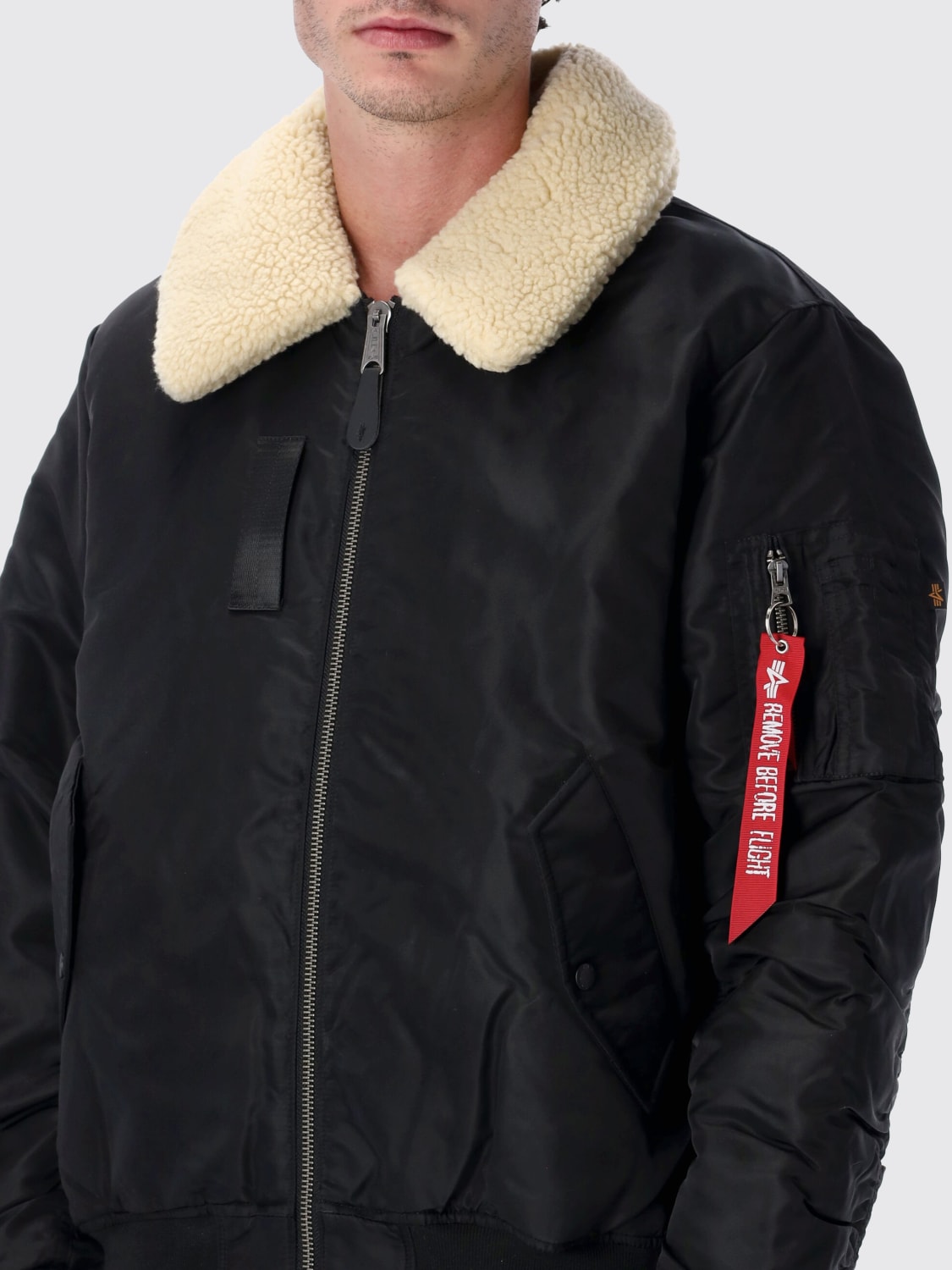 ALPHA INDUSTRIES JACKET: Jacket men Alpha Industries, Black - Img 5