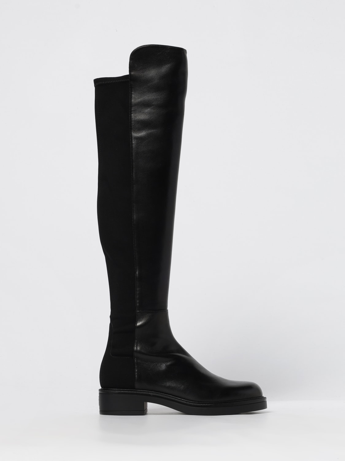 STUART WEITZMAN BOOTS: Flat ankle boot woman Stuart Weitzman, Black - Img 1