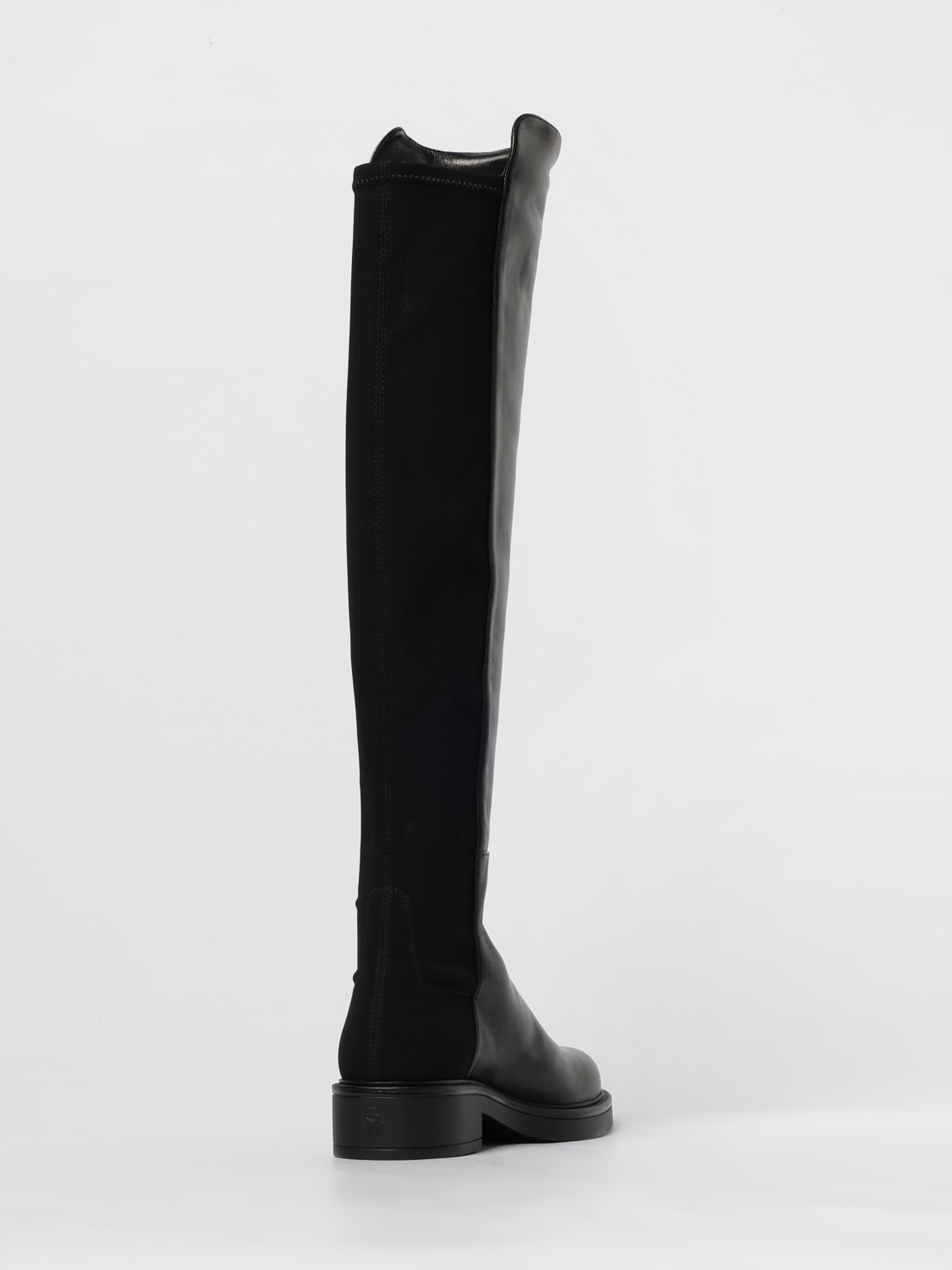 STUART WEITZMAN BOOTS: Flat ankle boot woman Stuart Weitzman, Black - Img 3
