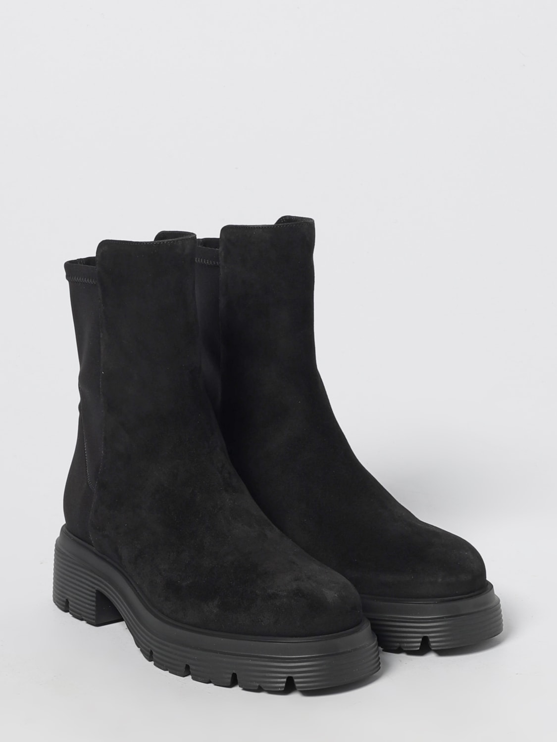 STUART WEITZMAN BOOTS: Flat ankle boot woman Stuart Weitzman, Black - Img 2