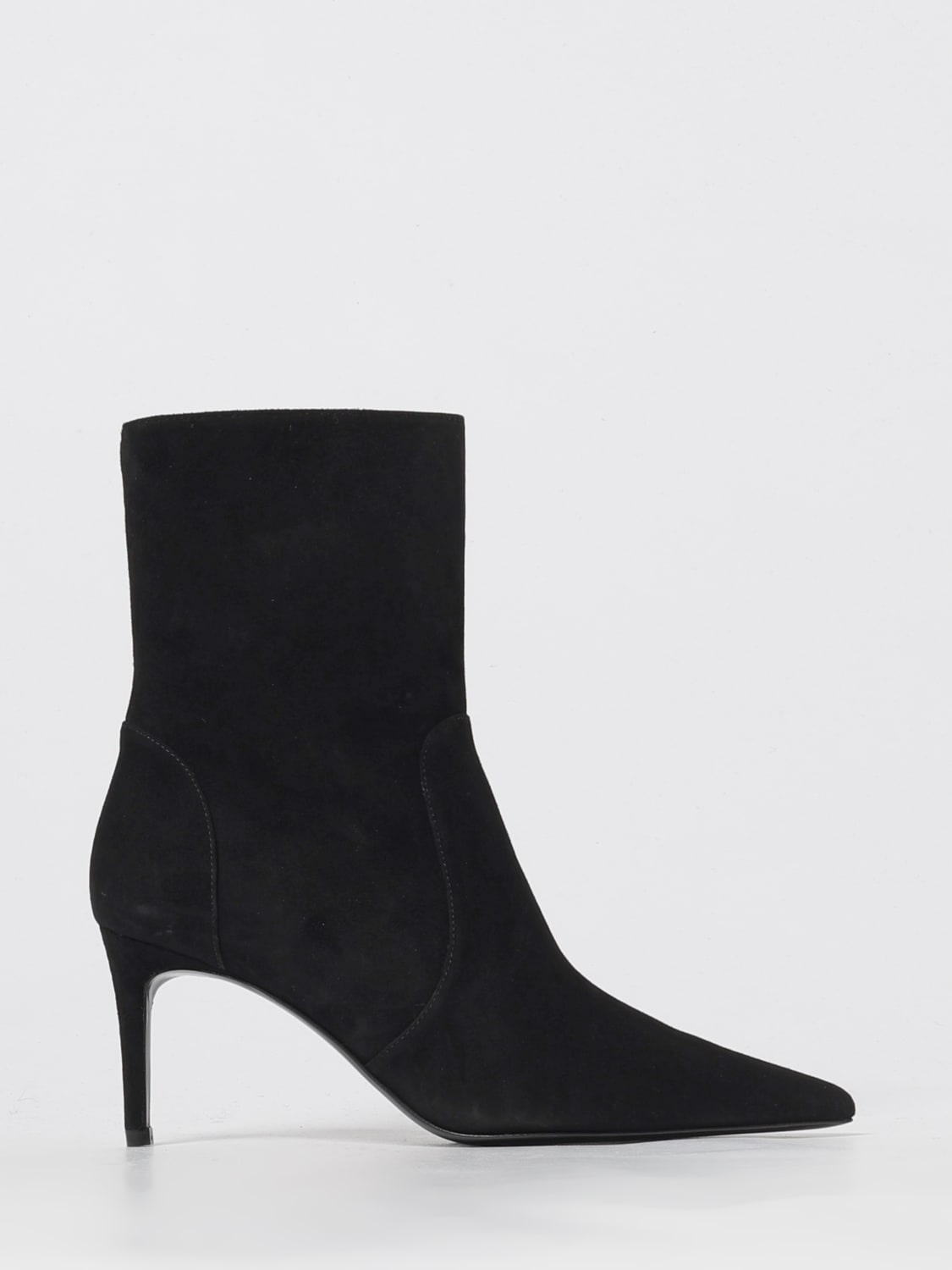 STUART WEITZMAN BOOTS: Flat ankle boot woman Stuart Weitzman, Black - Img 1