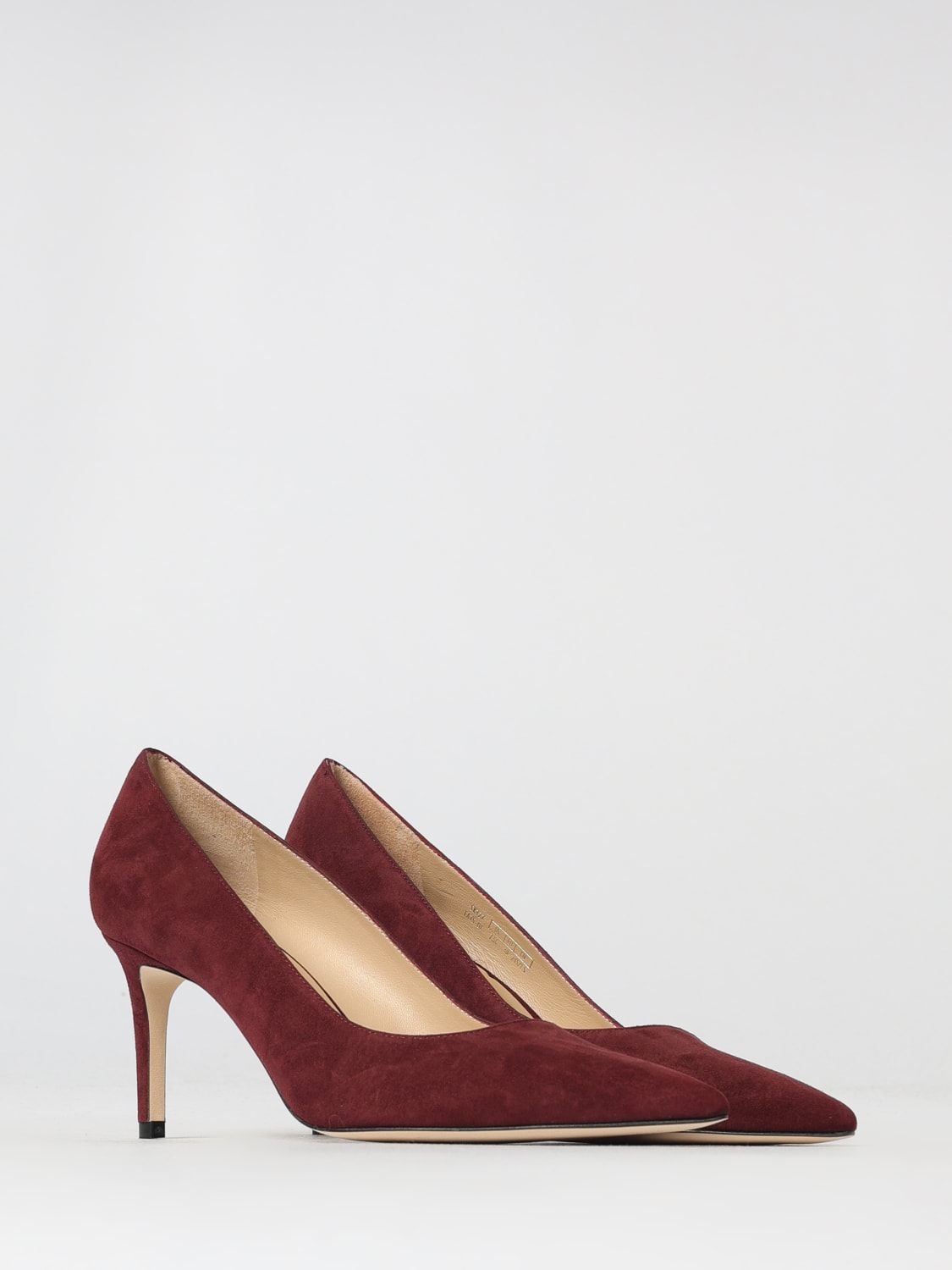 STUART WEITZMAN PUMP: High heel shoes woman Stuart Weitzman, Burgundy - Img 2