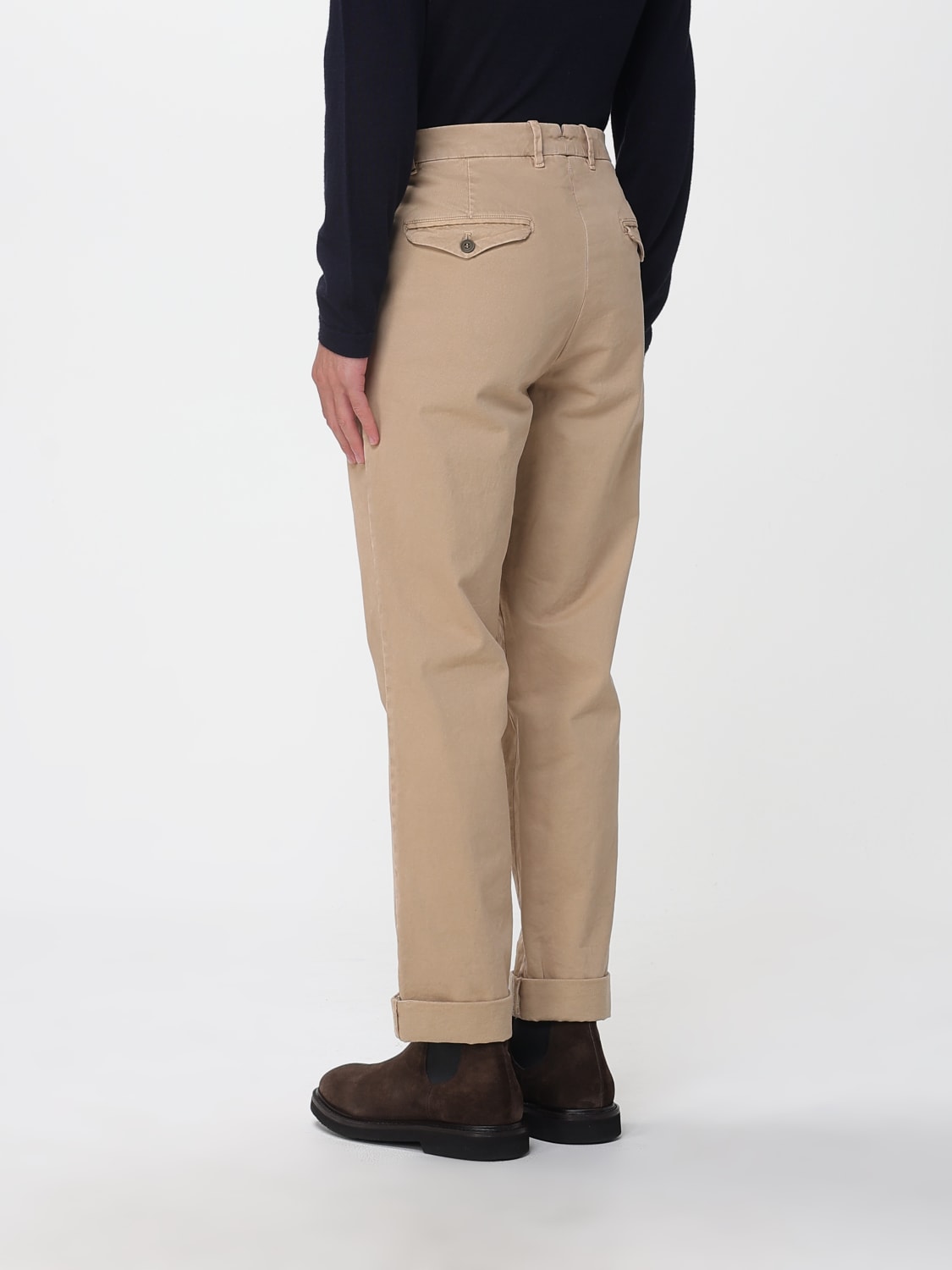 MASON'S PANTS: Pants men Mason's, Cream - Img 2